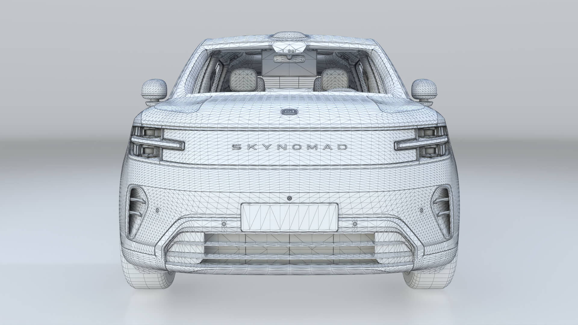 2027 Xiaomi SKYNOMAD N70 with Interior 3D Model