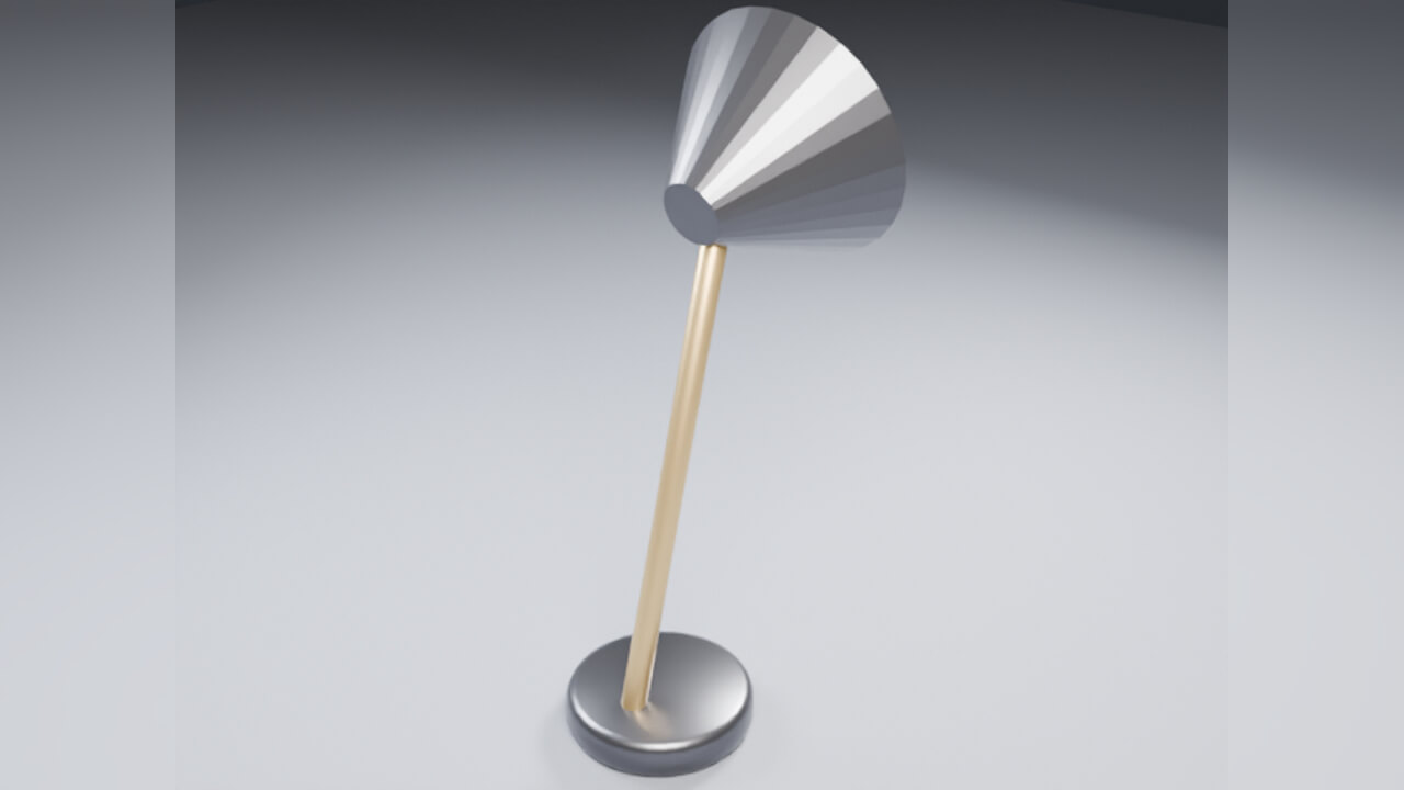Desk Lamp - Low Poly 3D Model 3D Model