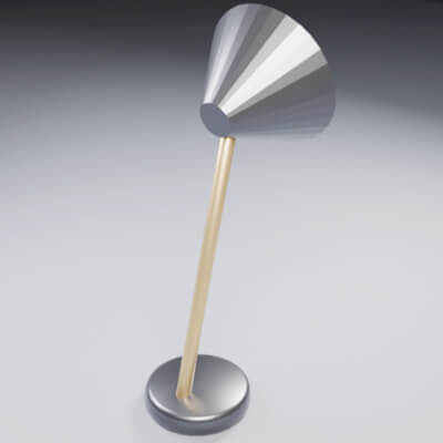 Desk Lamp - Low Poly 3D Model