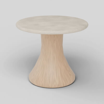 Side Table Low Poly 3D Model