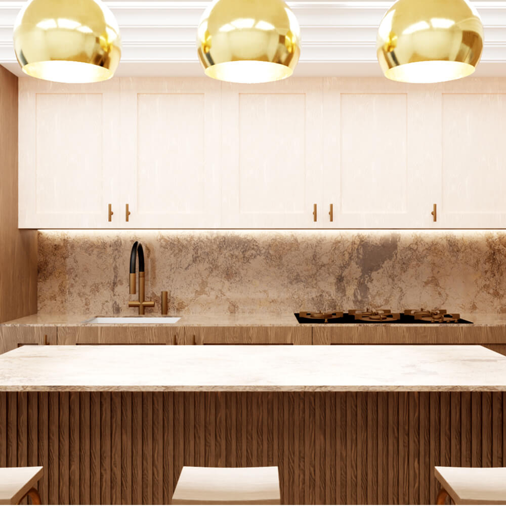 Modern Luxury Kitchen Interior &ndash High-End 3D Visualiza 3D Model