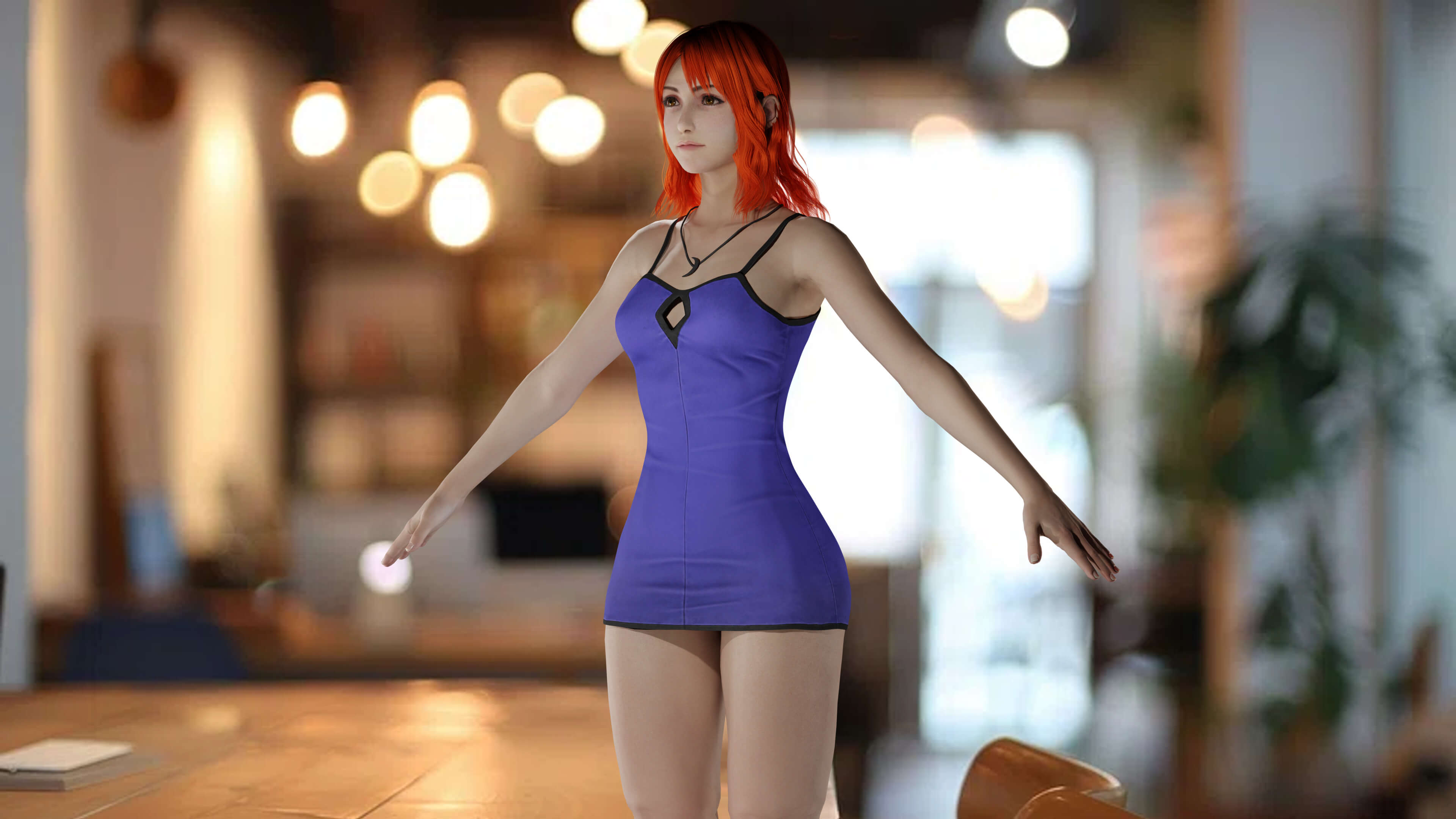Female Character 3D Model
