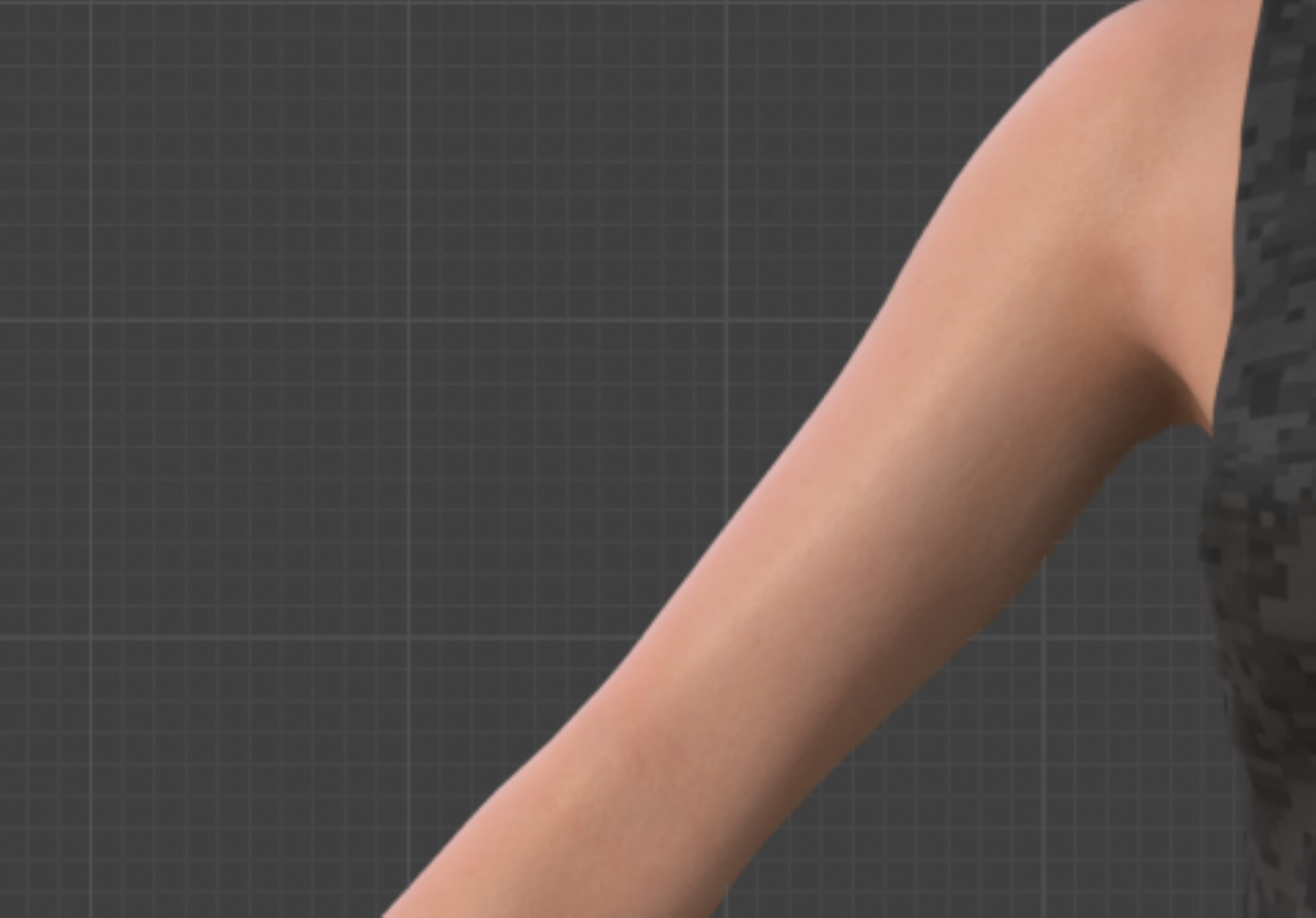 Game Ready Girl Female Character 3D Model 3D Model