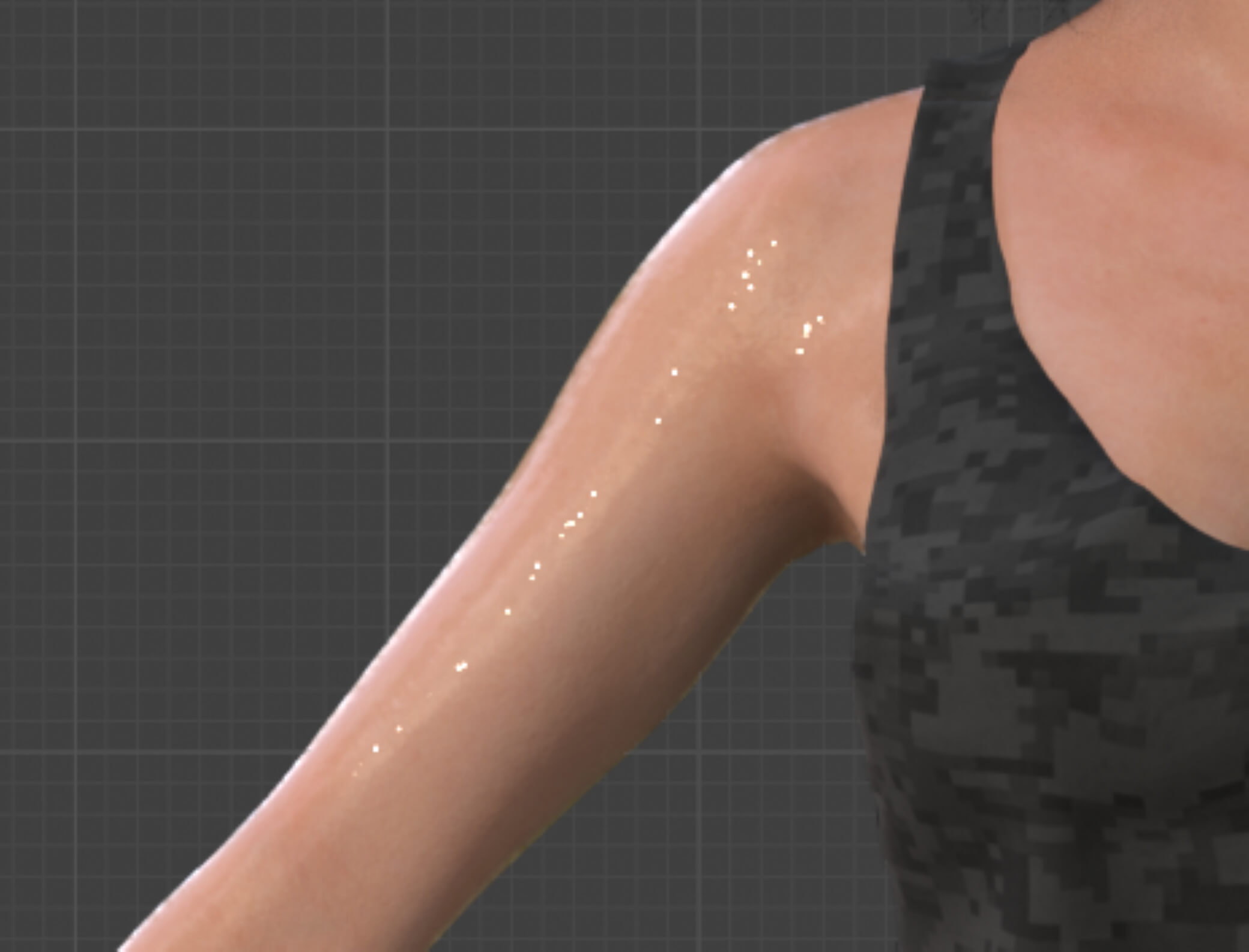 Game Ready Girl Female Character 3D Model 3D Model