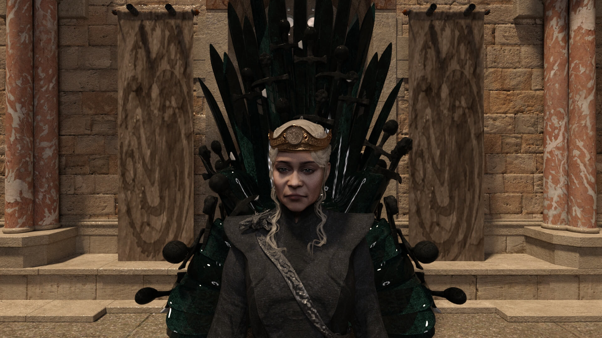 GOT Targaryen S8 3D Render, Digital Artwork by mreale69
