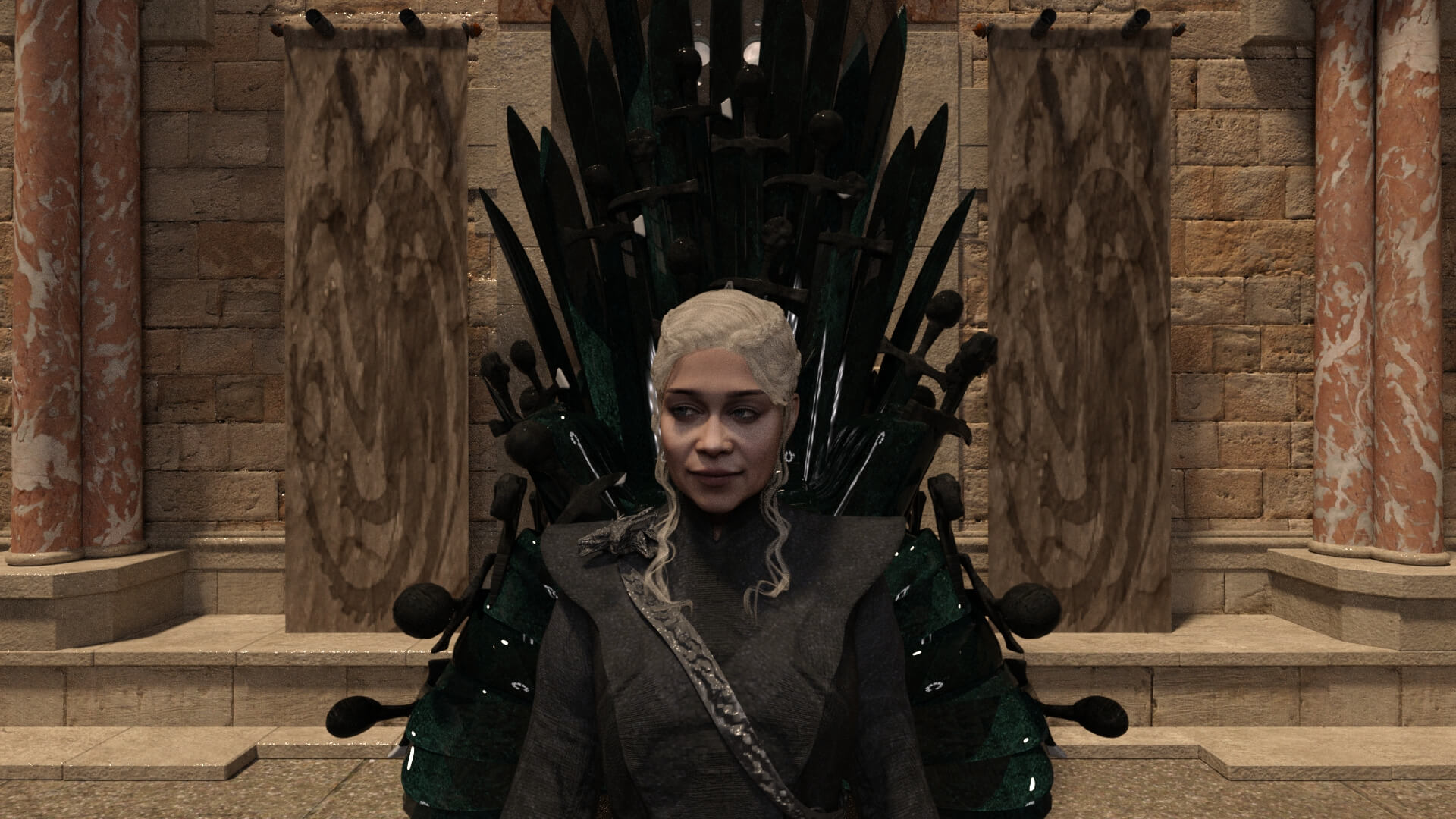 GOT Targaryen S8 3D Render, Digital Artwork by mreale69