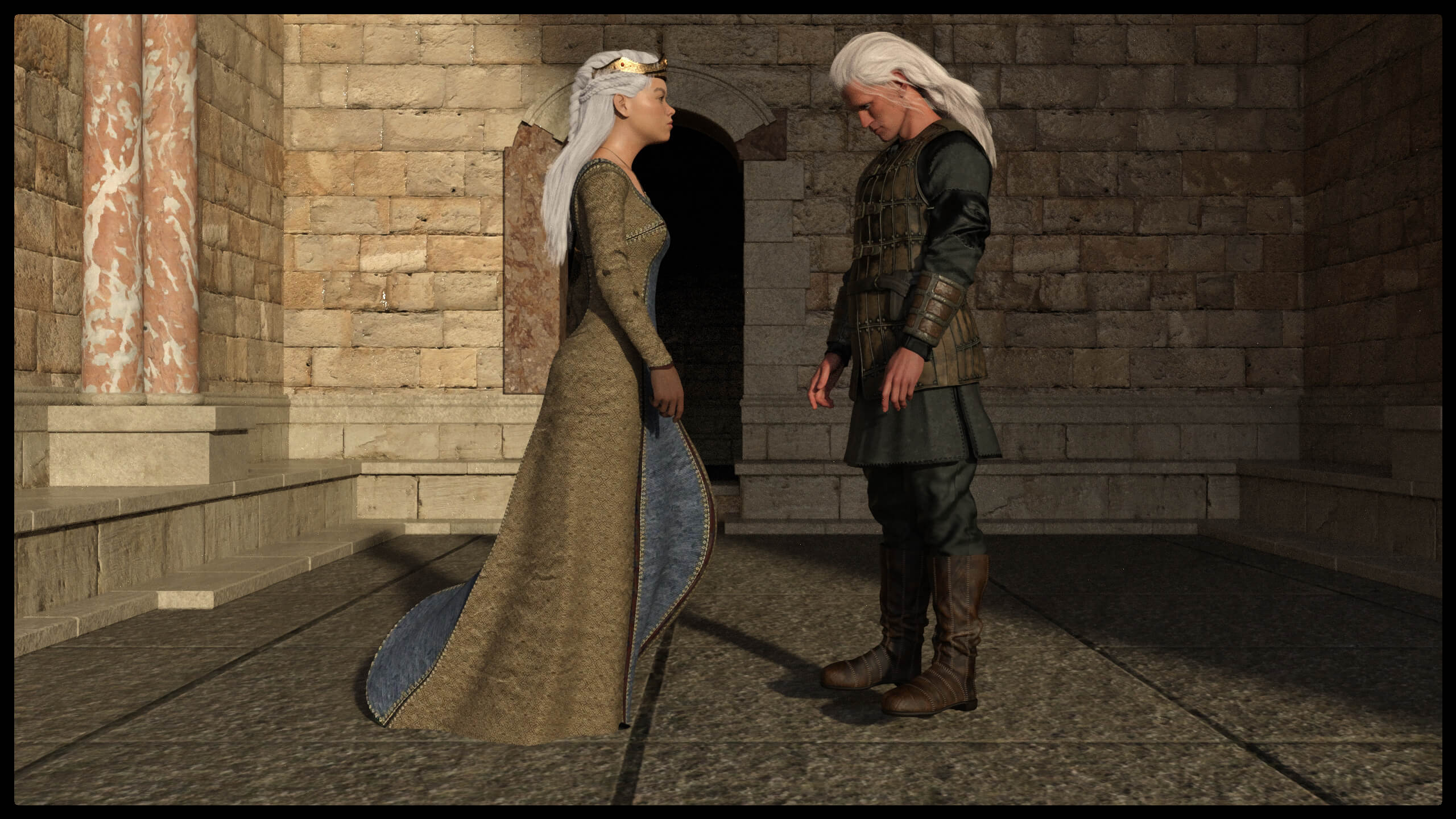 HoTD Scenes recreated 3D Render, Digital Artwork by mreale69