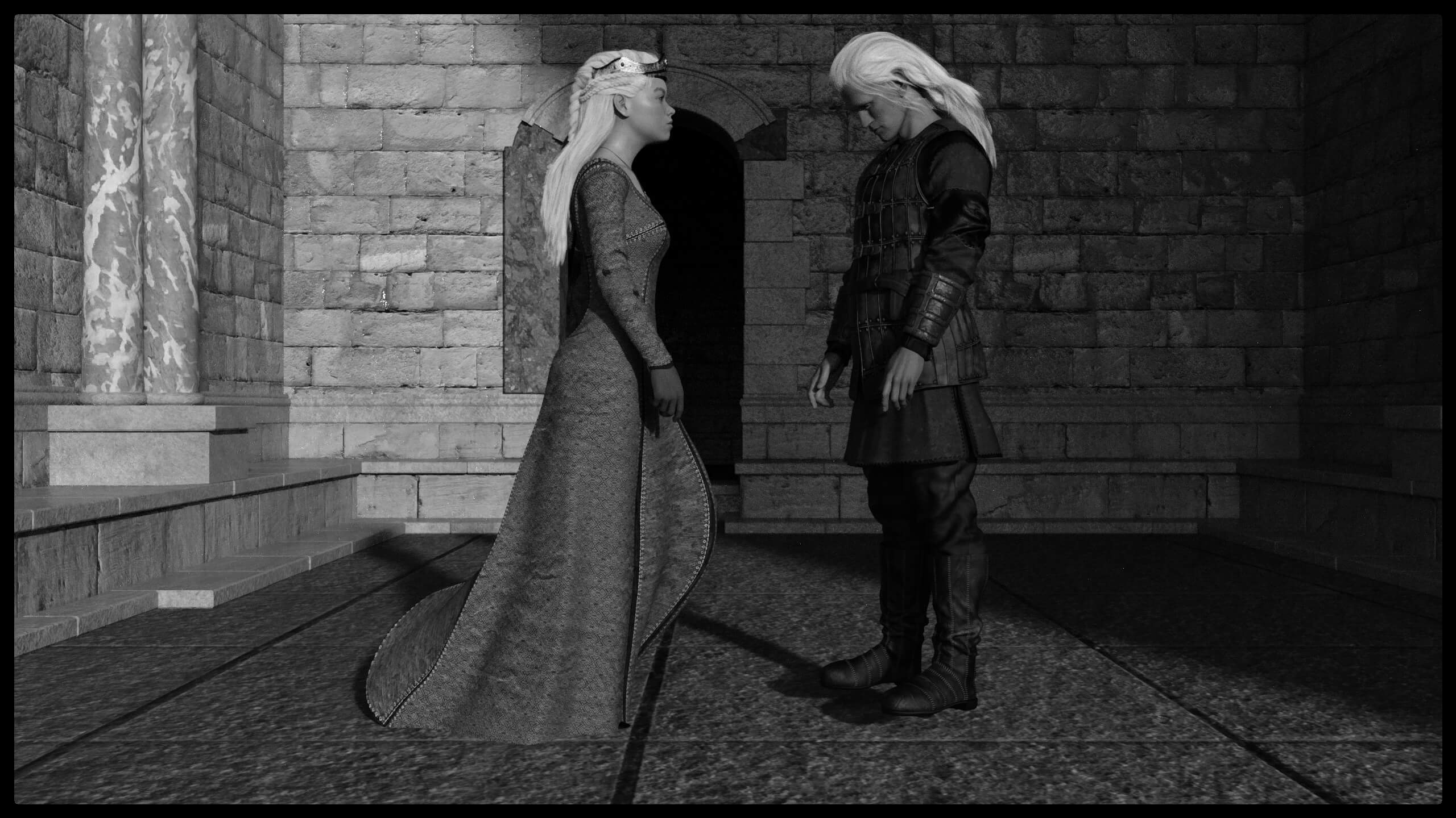 HoTD Scenes recreated 3D Render, Digital Artwork by mreale69