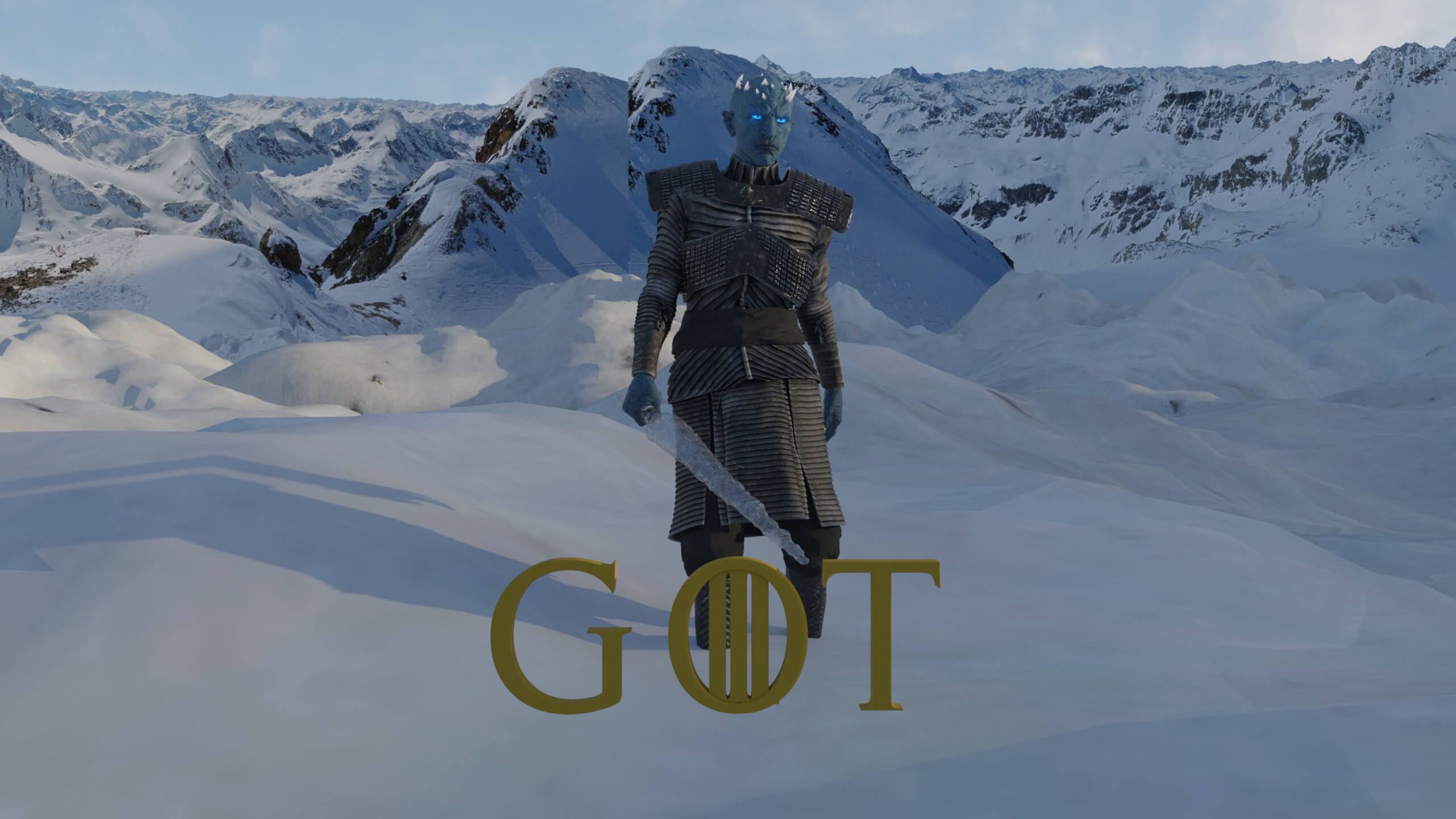My Knight King 3D Render, Digital Artwork by mreale69