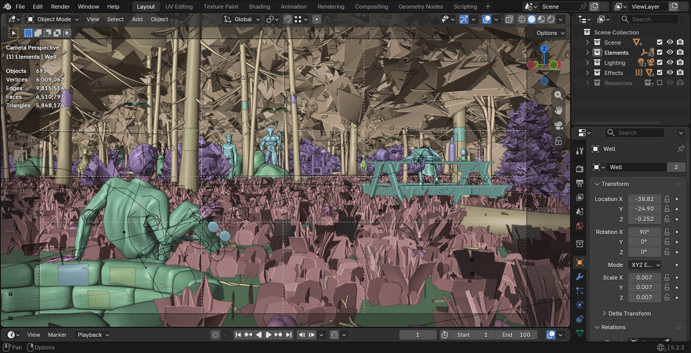 A Murders Mind 3D Render, Digital Artwork by MRivasDev