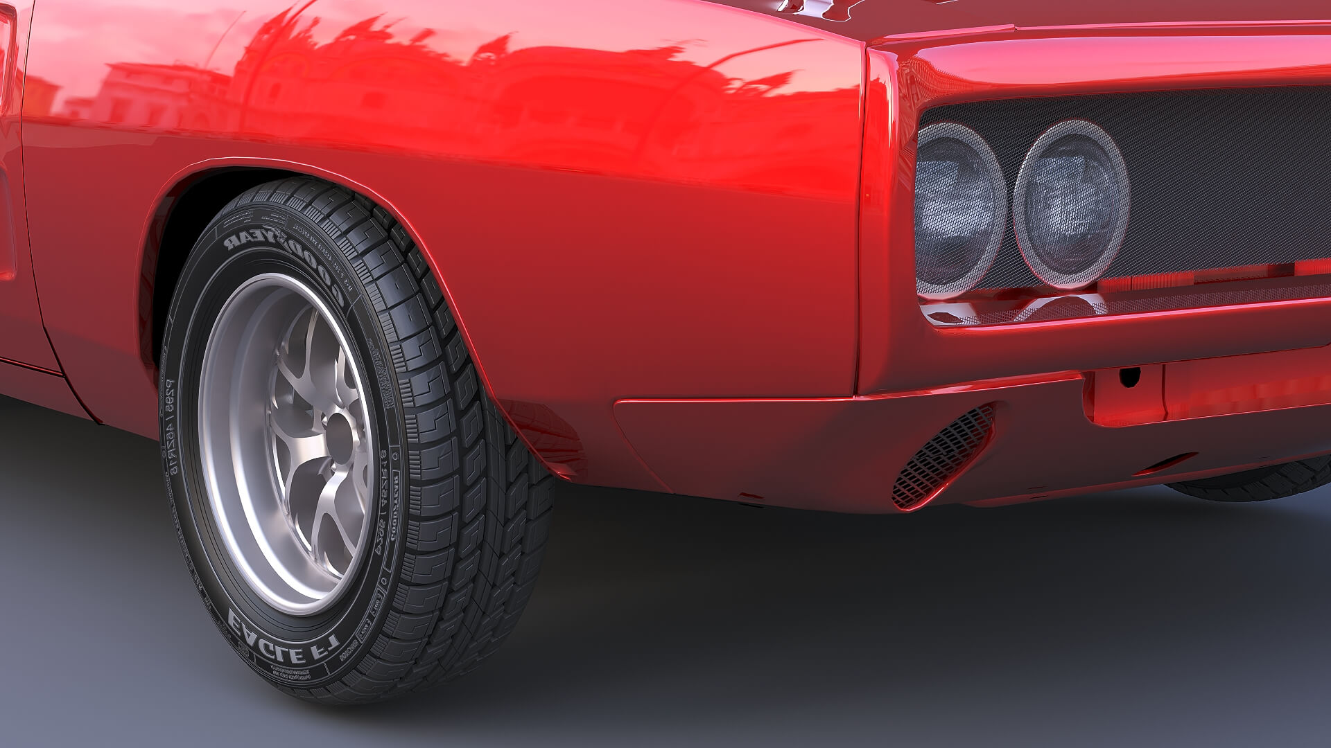 1970 Dodge Charger R-T Fast & Furious 3D Model