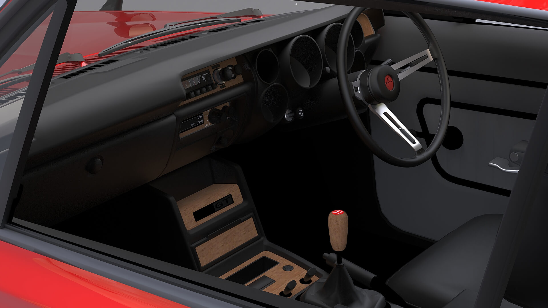 1971 Nissan Skyline 2000GT-R 3D Model