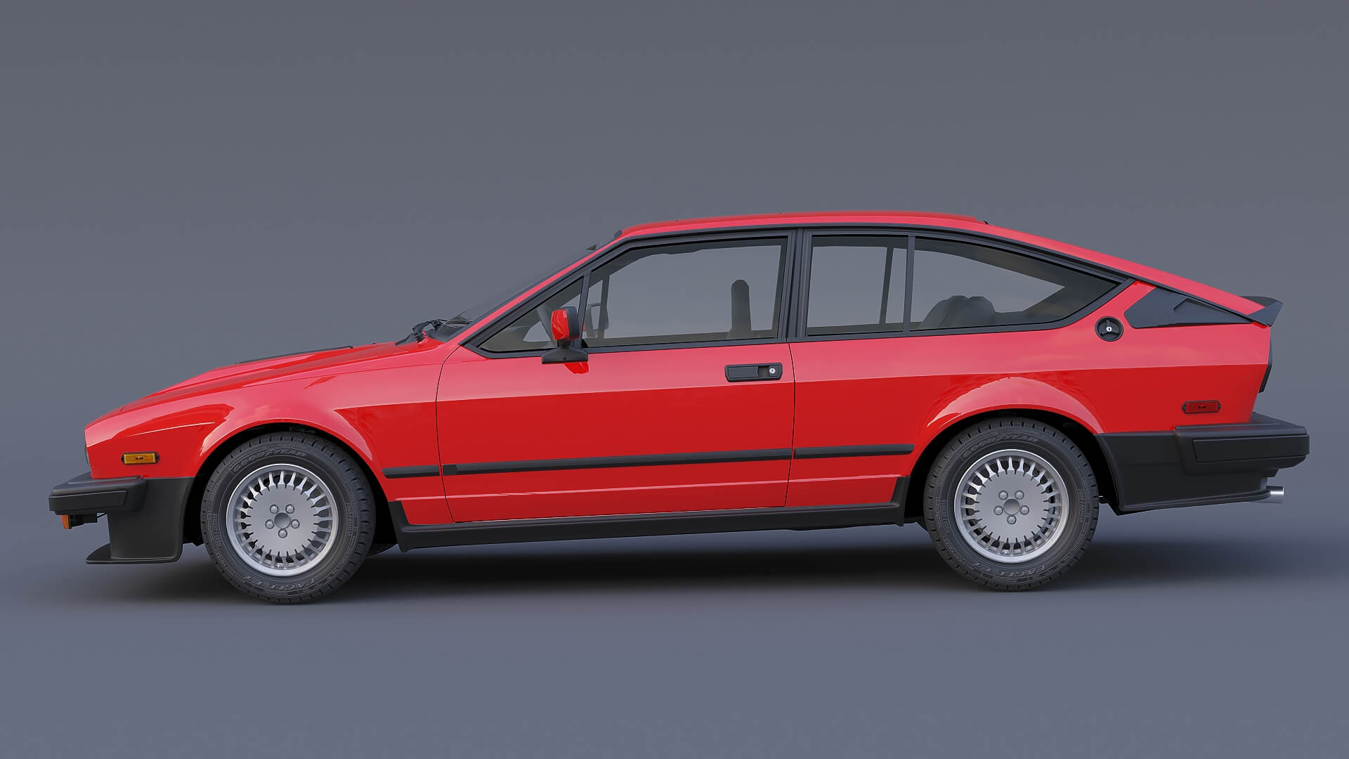 1986 Alfa Romeo GTV6 3D Model