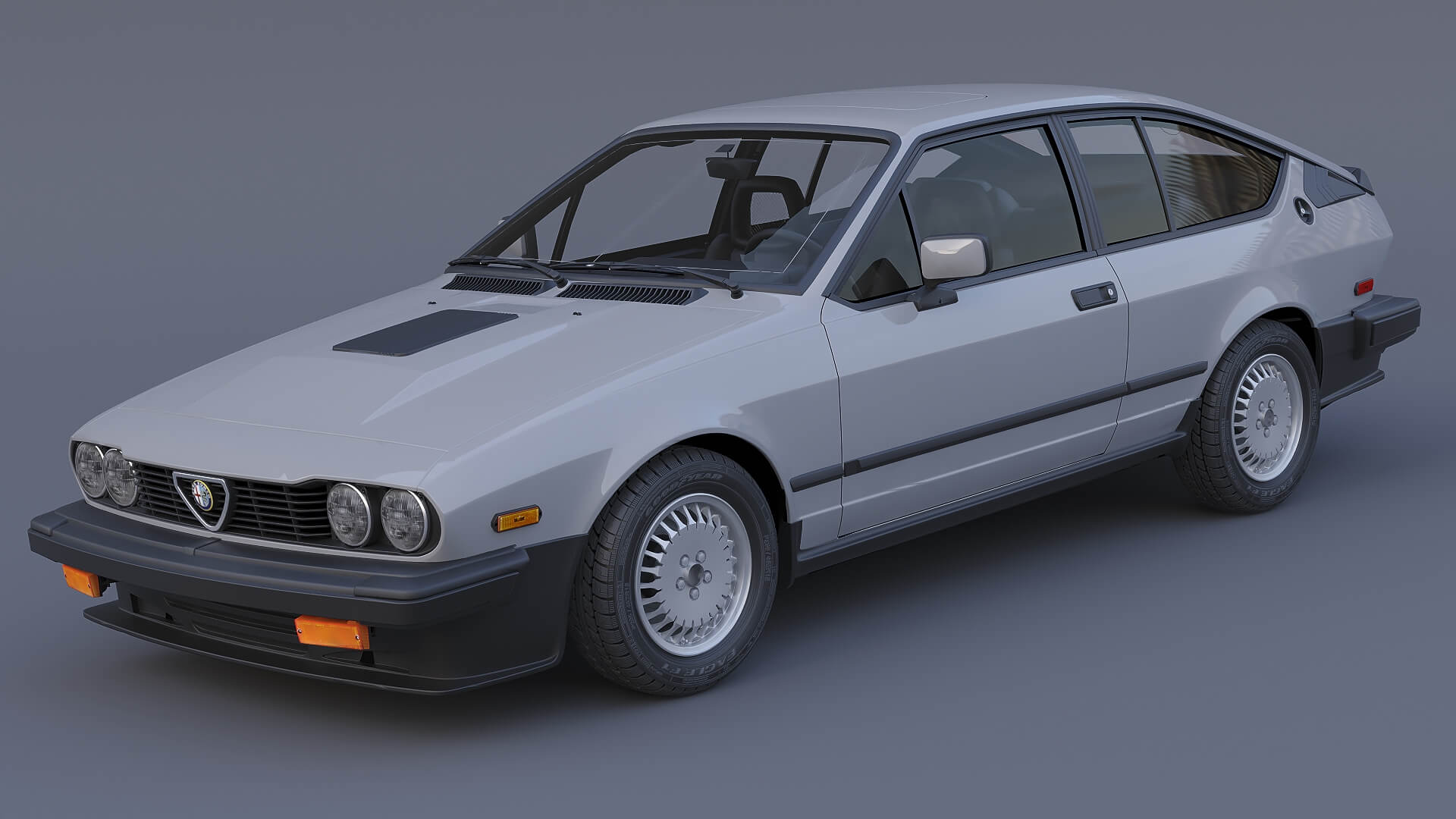 1986 Alfa Romeo GTV6 3D Model