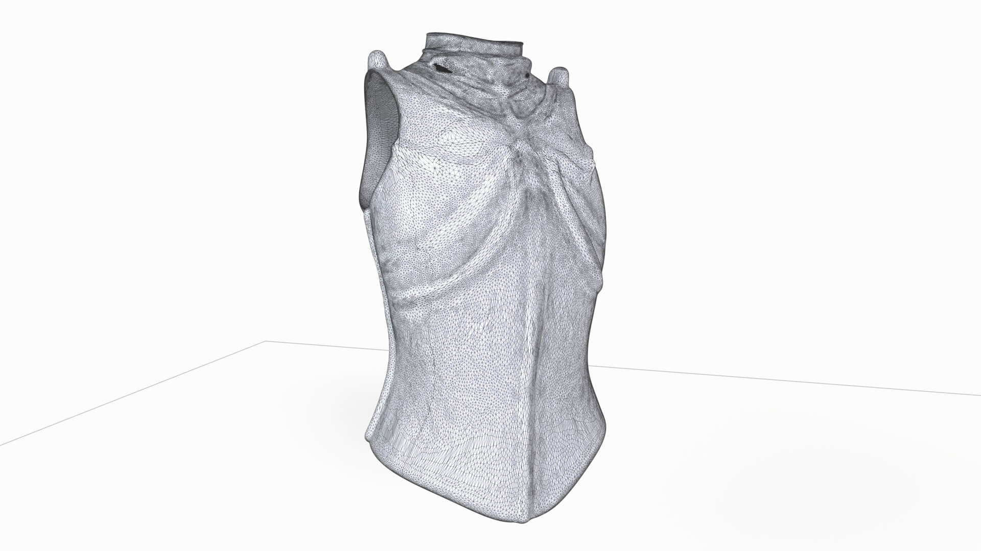 Female Armor 3D Model