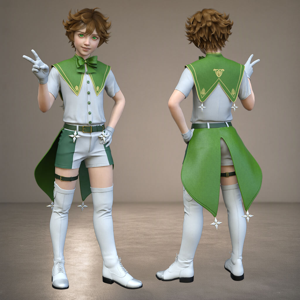 Singer Outfit 4 for G9 Daz Content