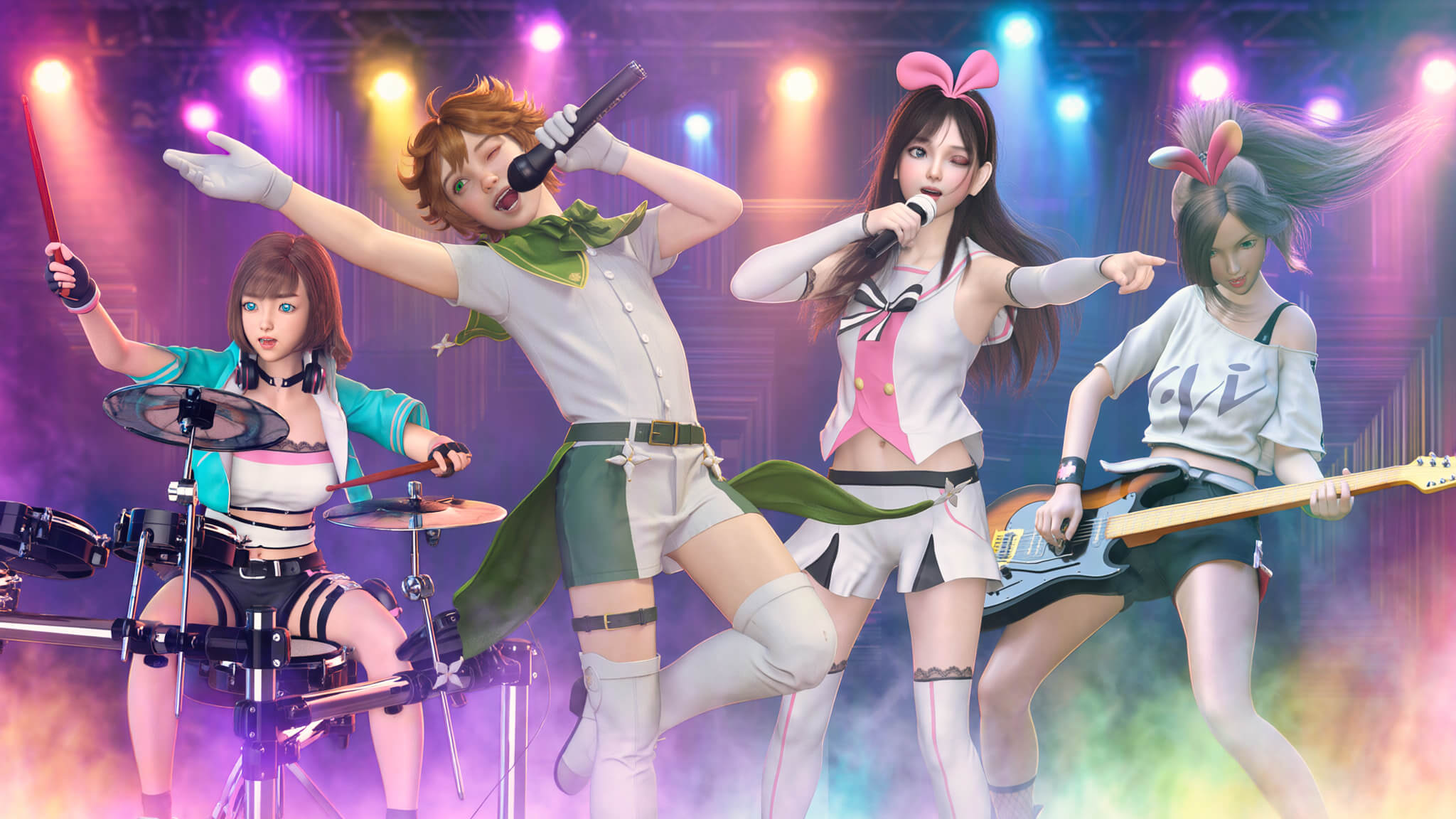 Singer Outfit 4 for G9 Daz Content