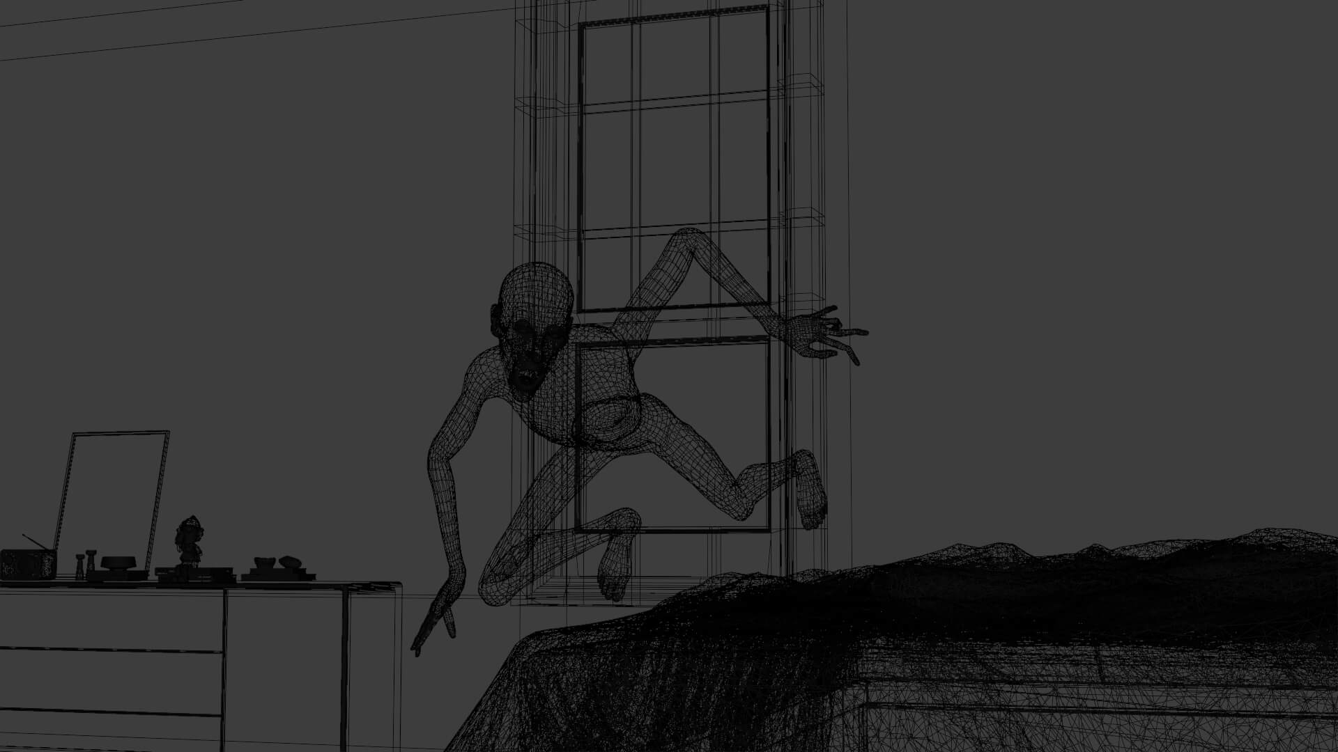 What is that 3D Render, Digital Artwork by Nabil Fatya NH