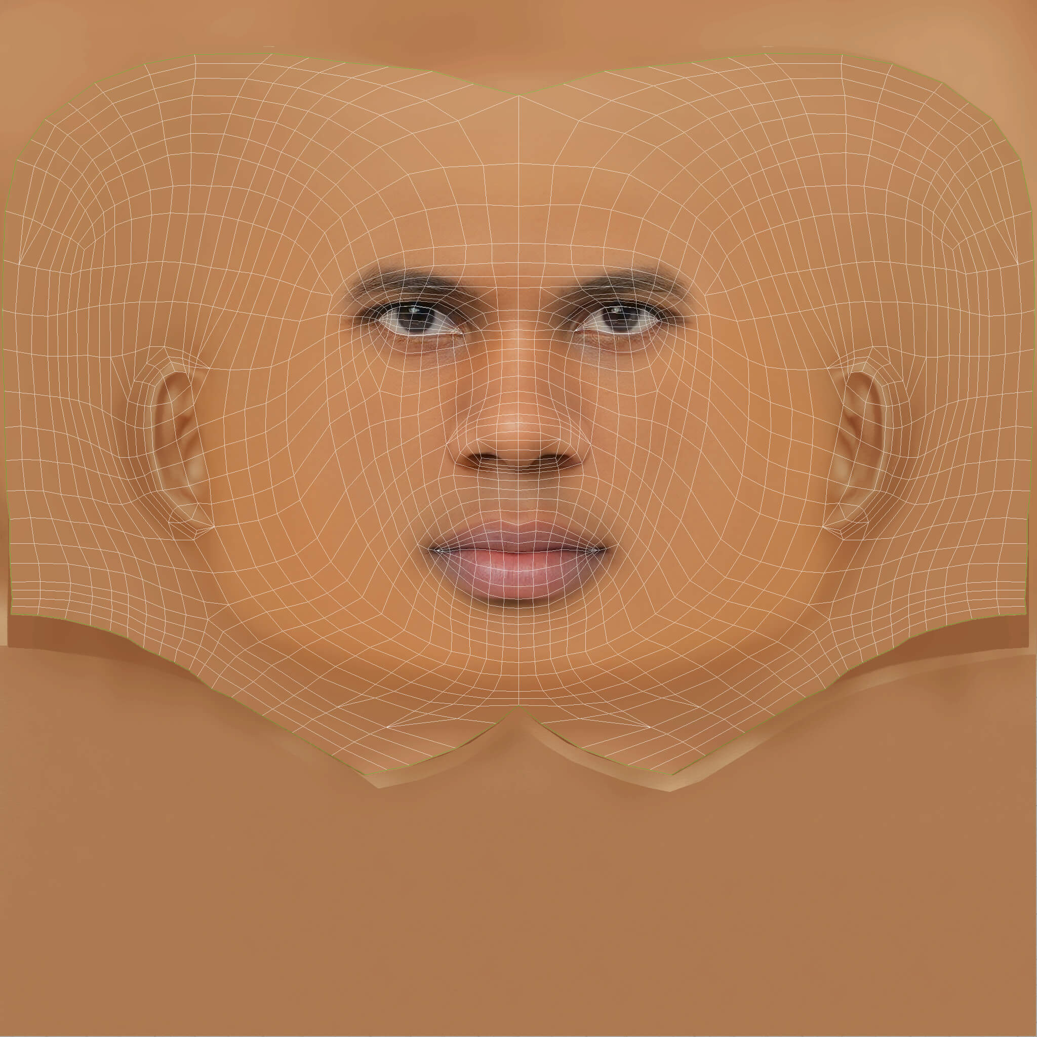 Low Poly A Boogie wit da Hoodie Rapper Head 3D Model