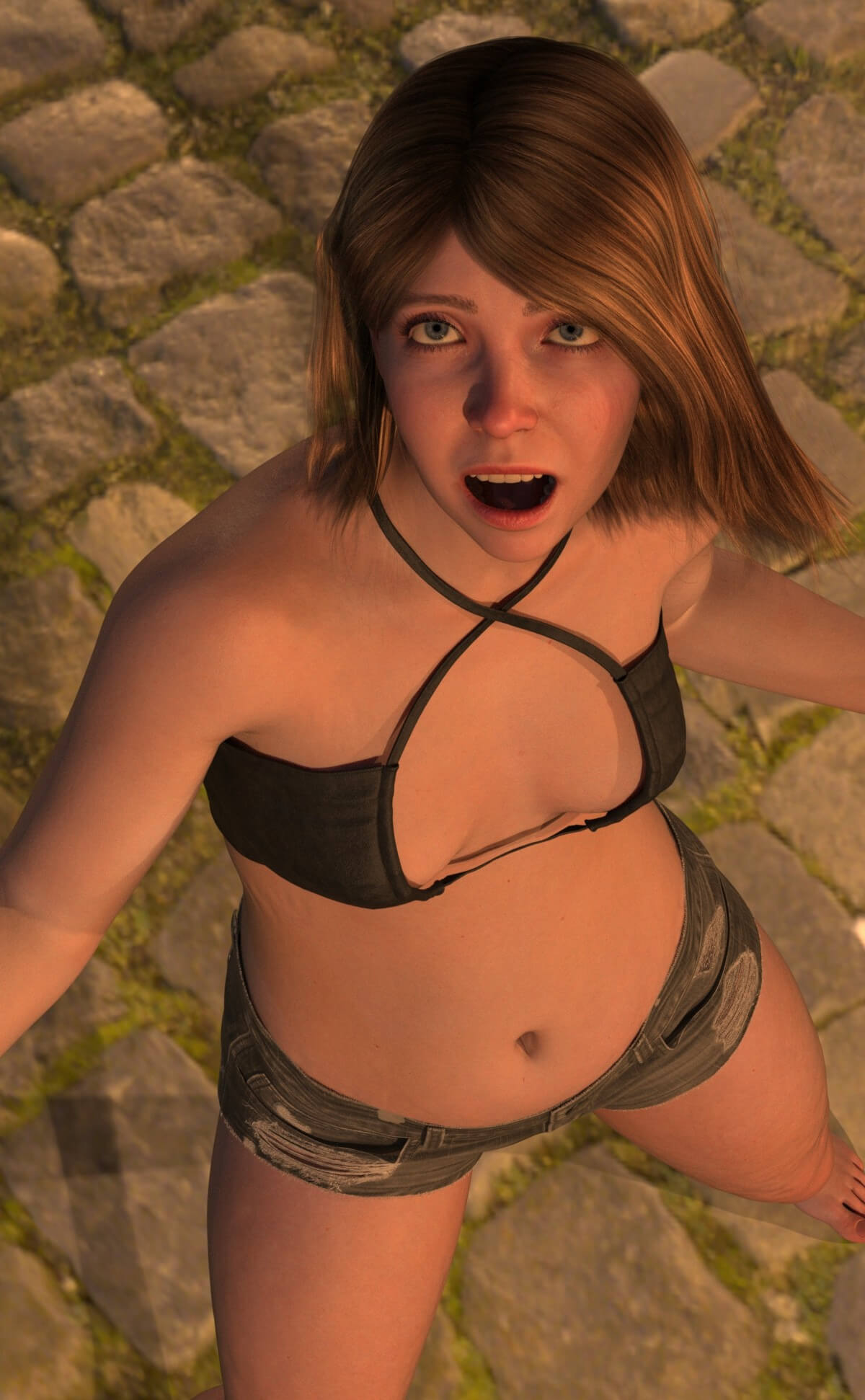 Terror from Above 3D Render, Digital Artwork by nanner