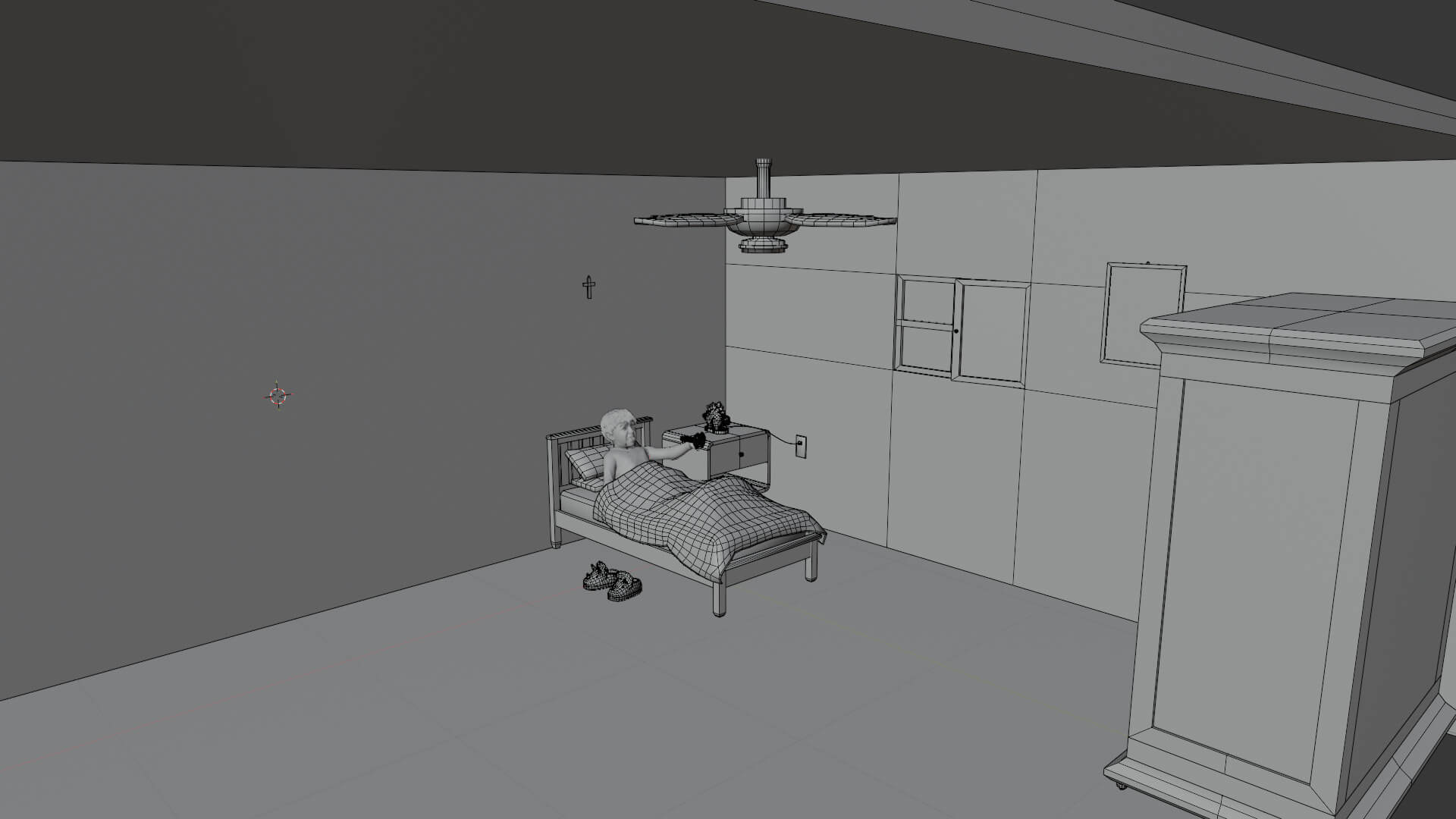 What Lurks in the Shadows 3D Model