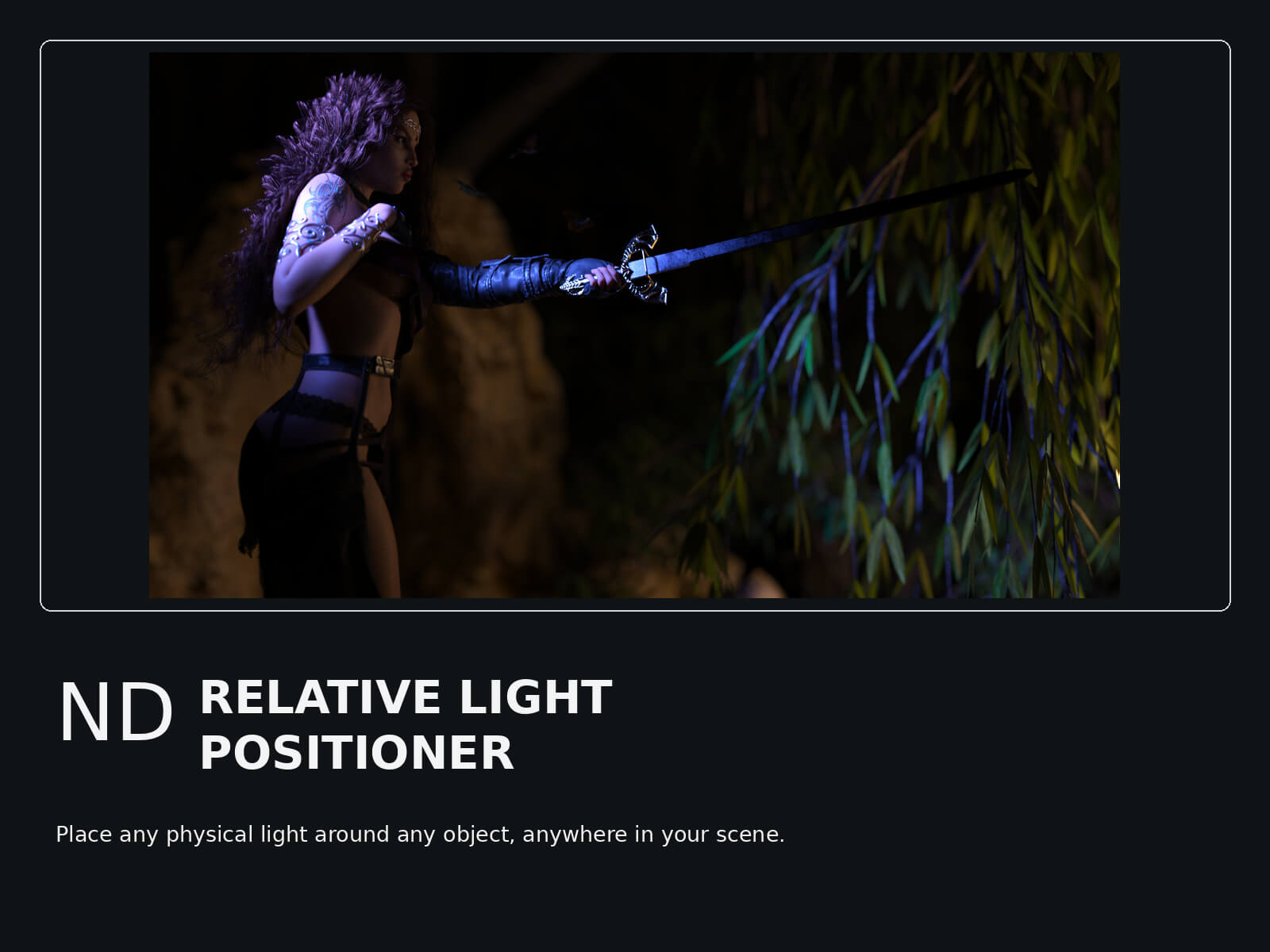 ND Relative Light Positioner Daz Content