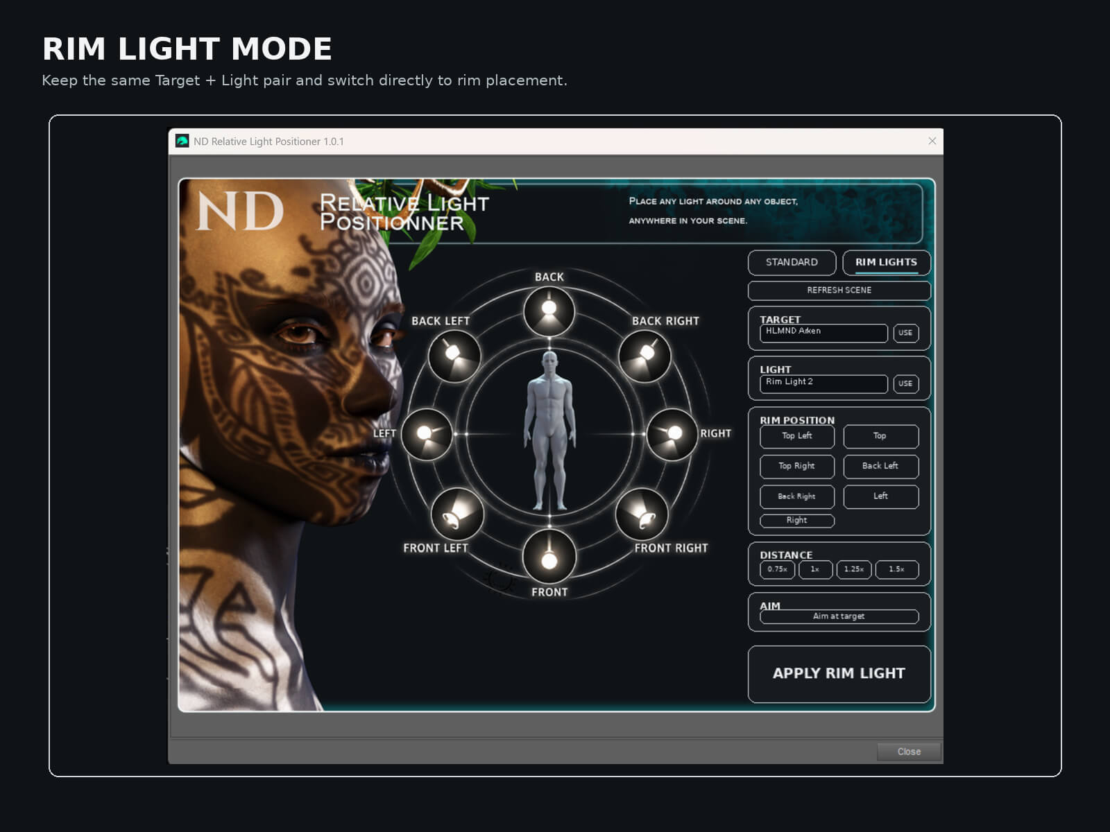 ND Relative Light Positioner Daz Content
