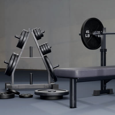Barbell &ndash; Photorealistic Gym Equipment