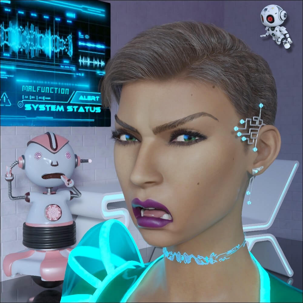Disgusted and Disappointed Daz Content