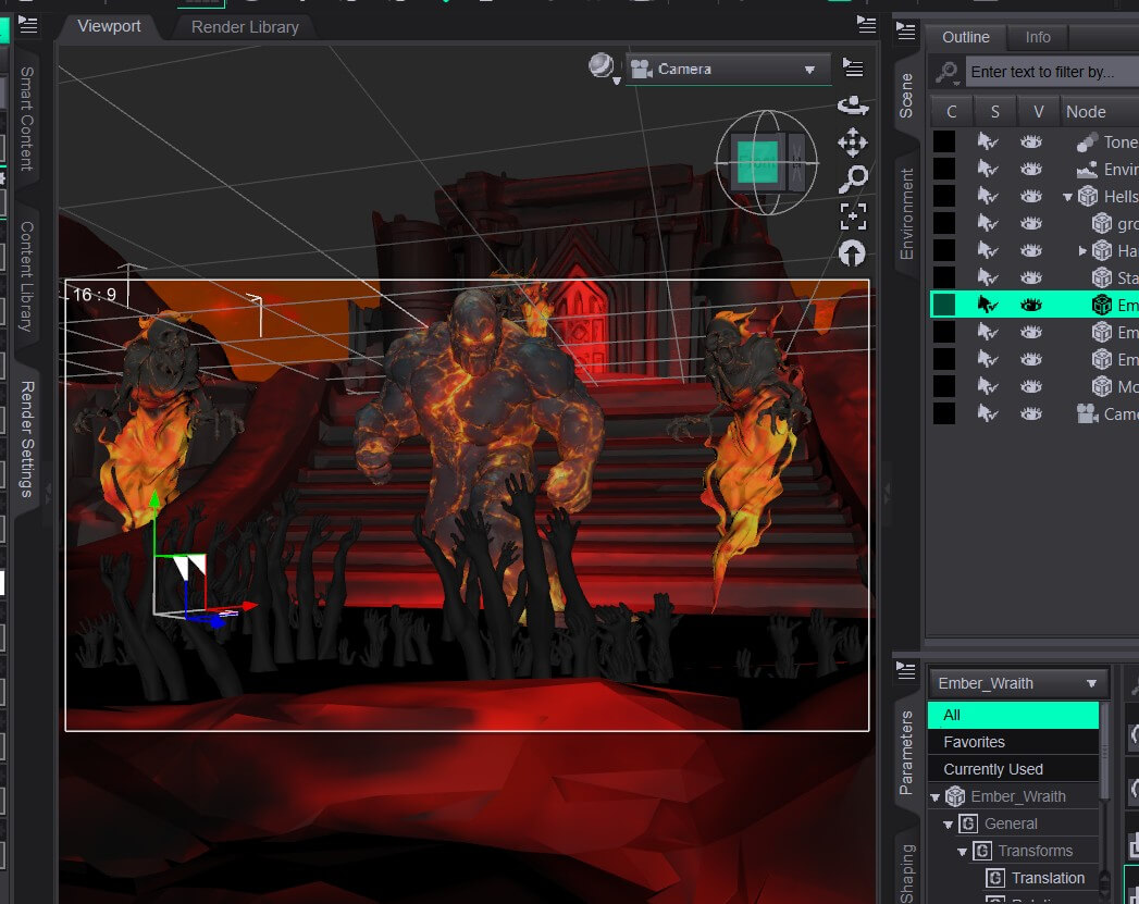 Welcome to Hell 3D Render, Digital Artwork by Nemesis74s