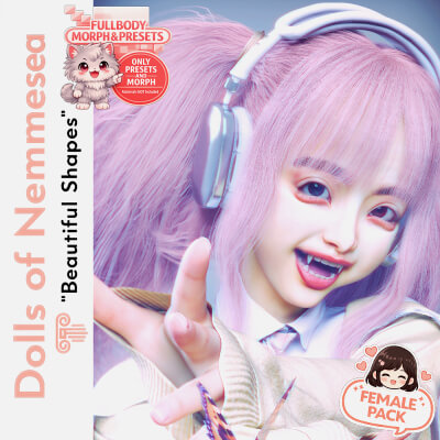 DNM - Kiwi G9 Fullbody Morph &amp Presets No Textures