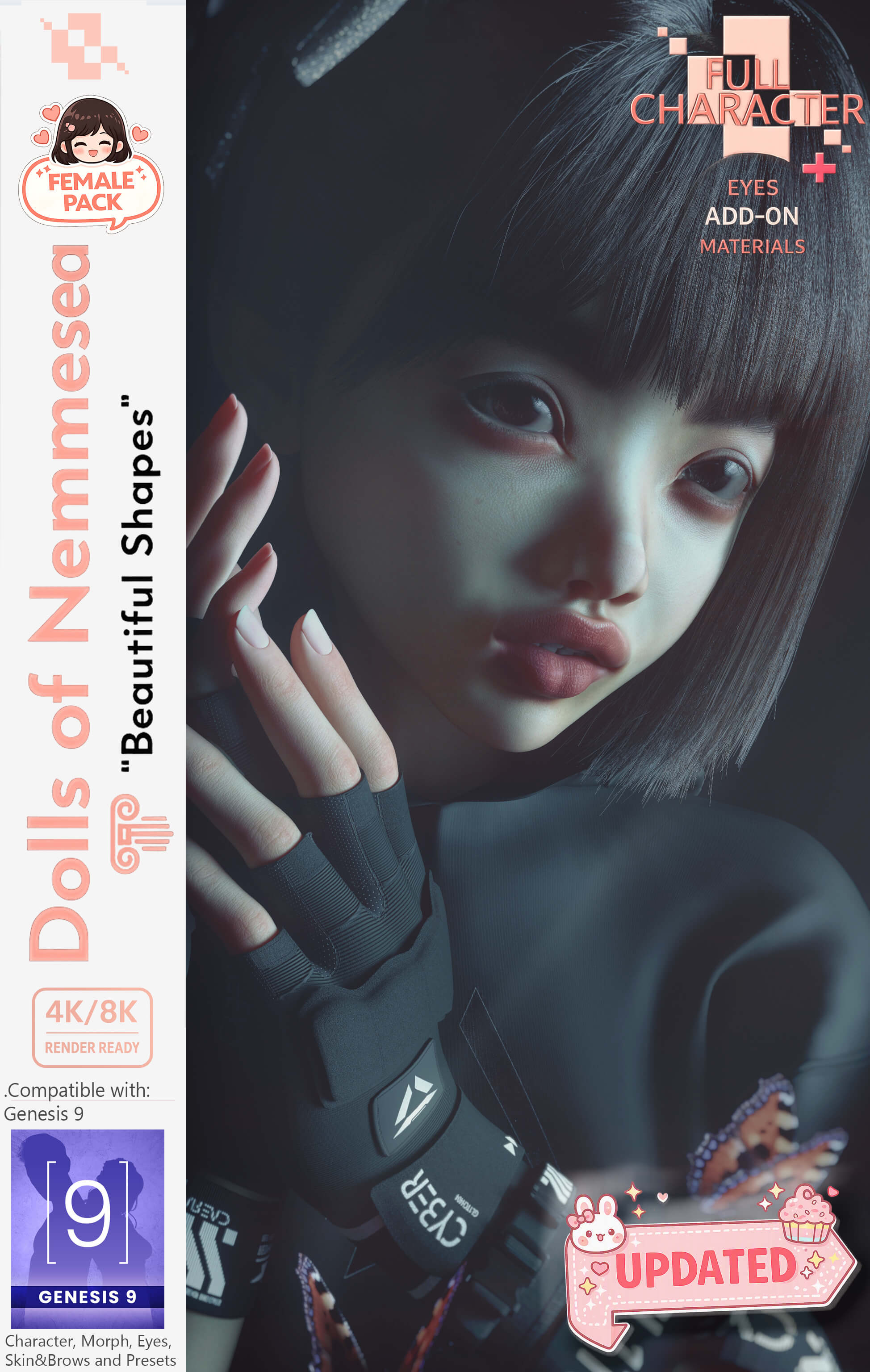 DNM - Tsubame G9 Character Basic Pack Updated Daz Content