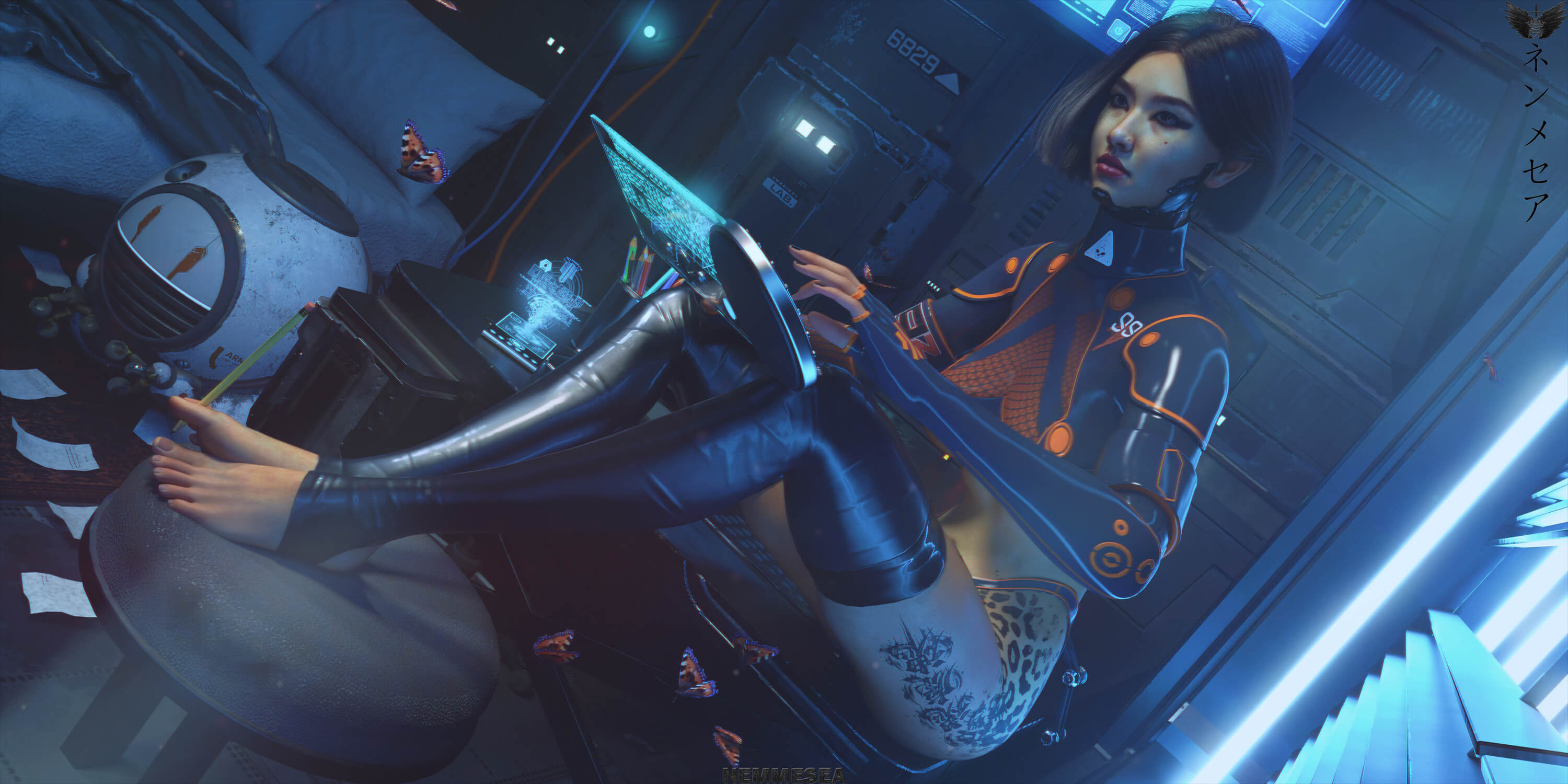 AleatoryMirae 519 - ...System Stabilization 3D Render, Digital Artwork by Nemmesea