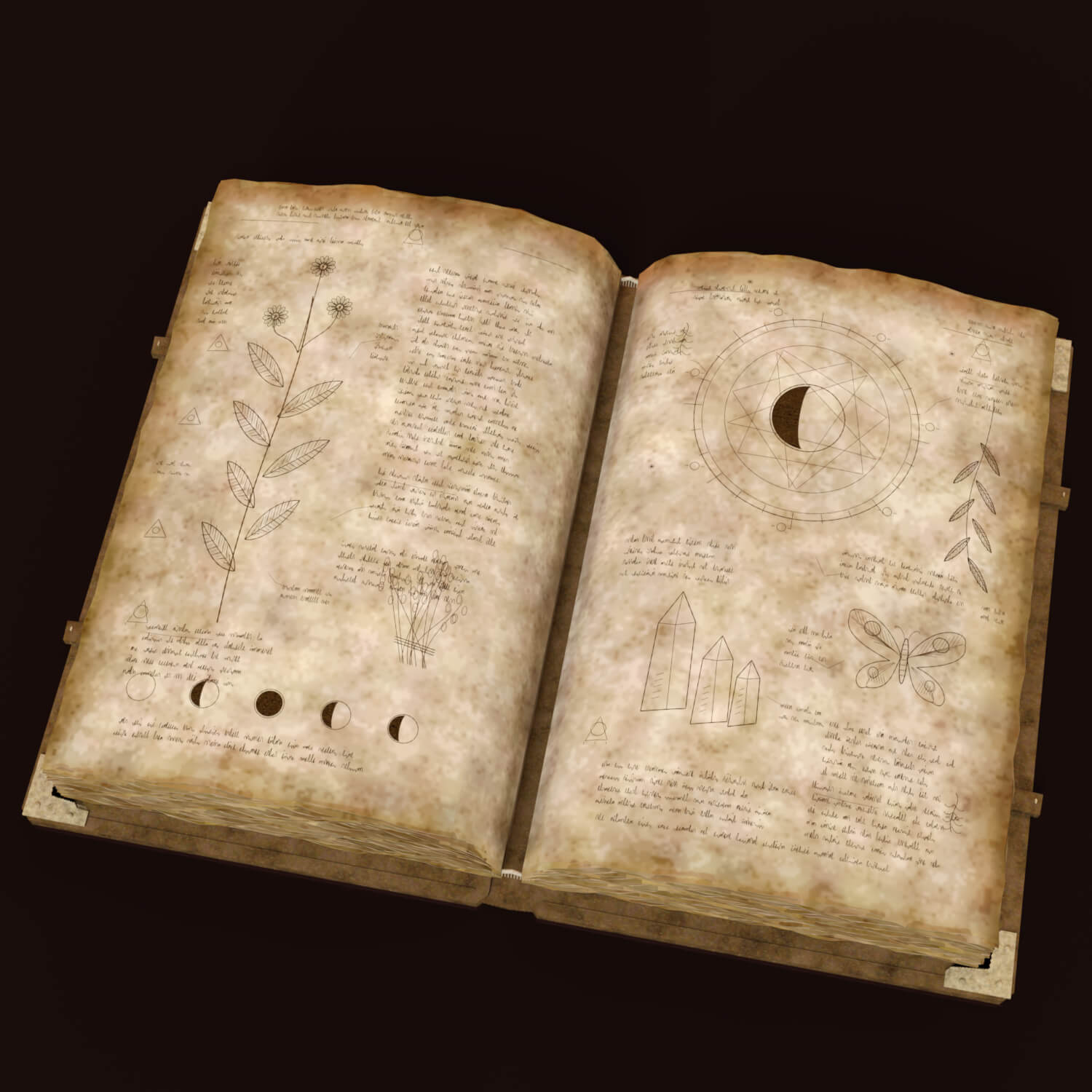 Apothecary Witch Bundle for DAZ Daz Content
