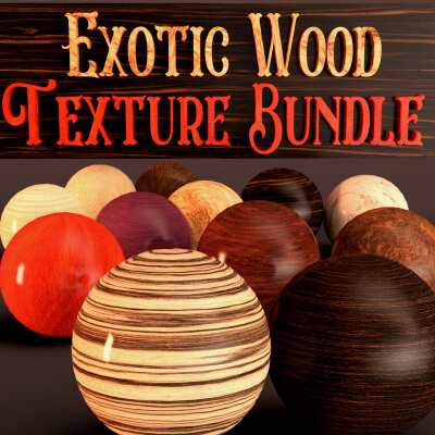 Exotic Wood Texture Bundle