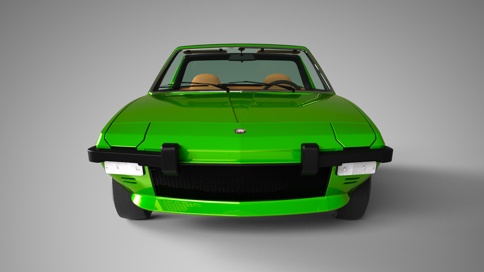 Fiat X19 1975 for DAZ Studio Daz Content