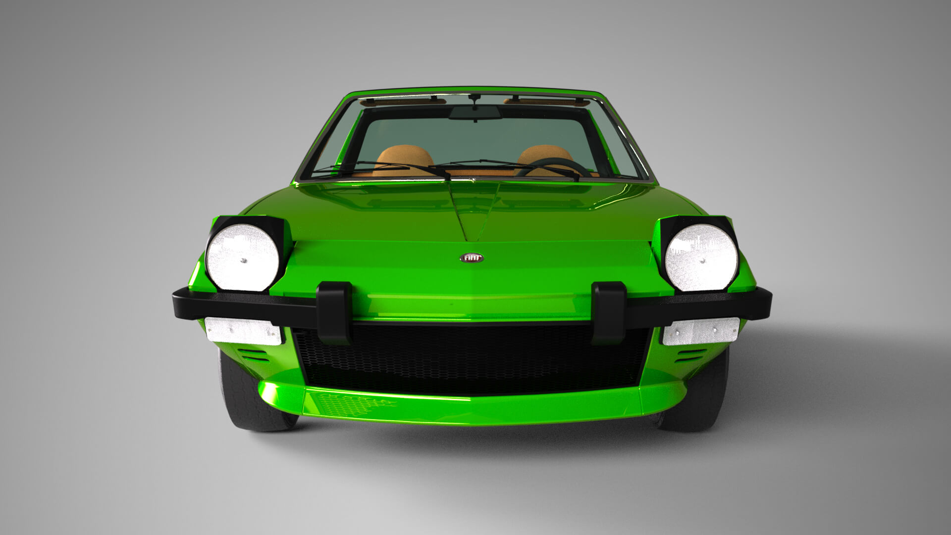 Fiat X19 1975 for DAZ Studio Daz Content
