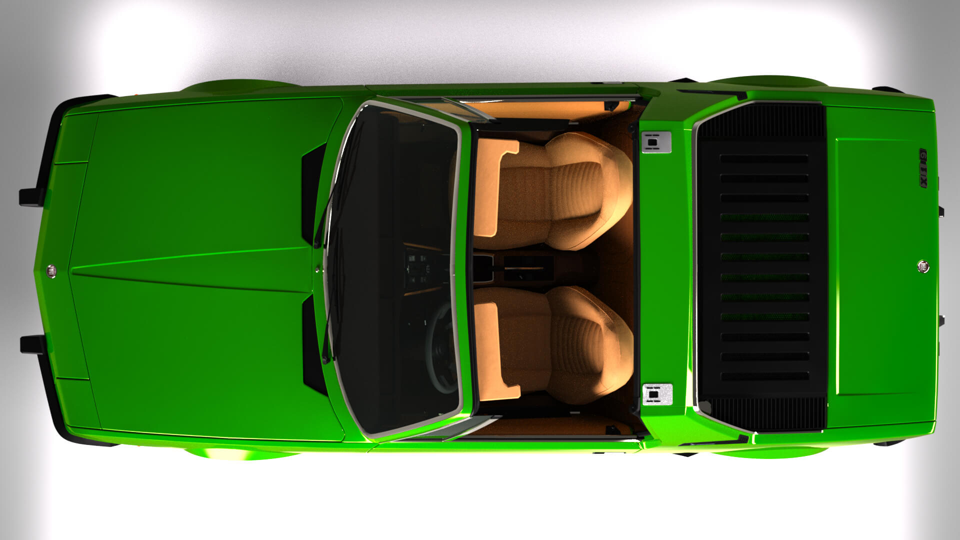Fiat X19 1975 for DAZ Studio Daz Content