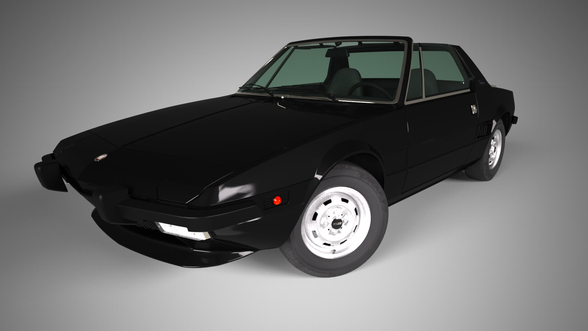 Fiat X19 1975 for DAZ Studio Daz Content