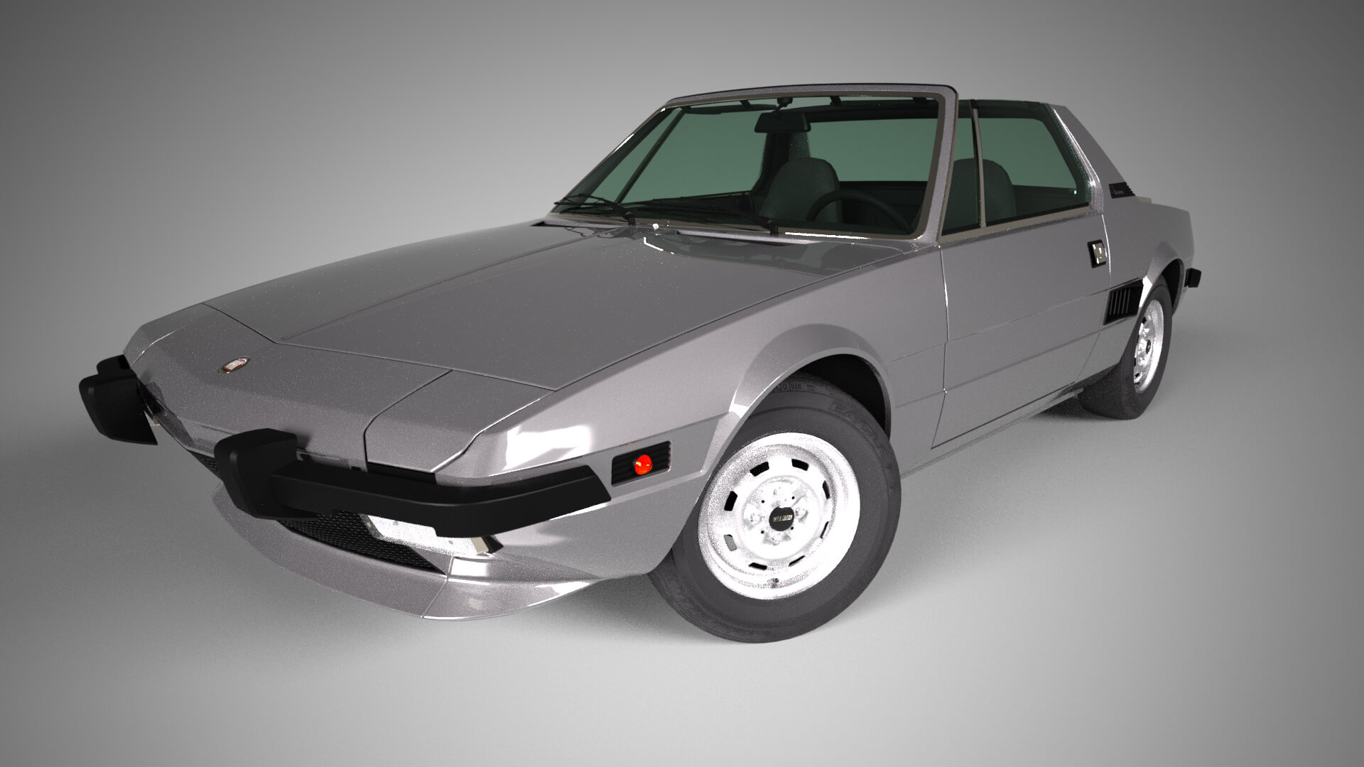Fiat X19 1975 for DAZ Studio Daz Content