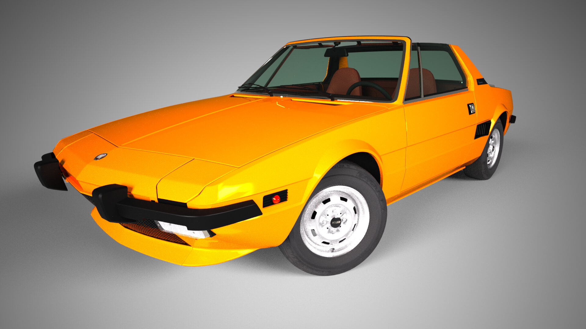 Fiat X19 1975 for DAZ Studio Daz Content