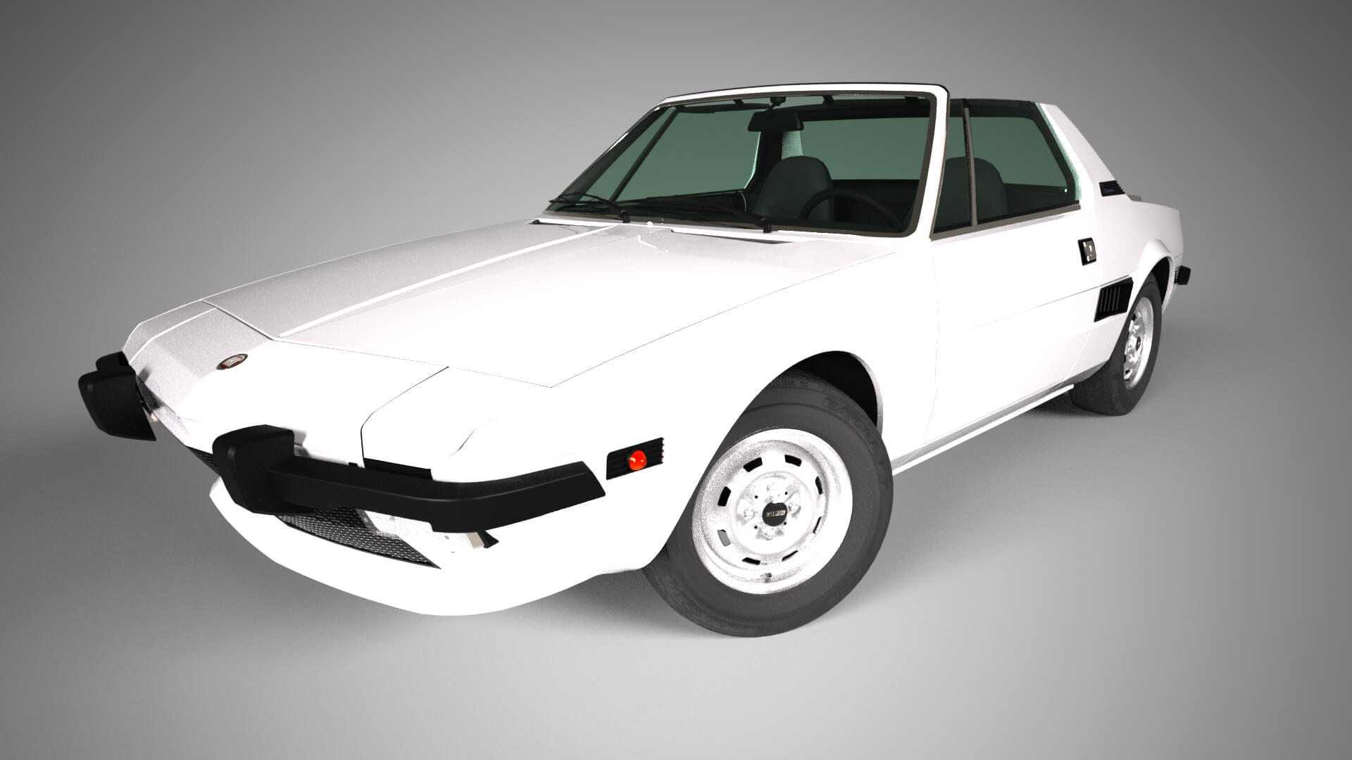 Fiat X19 1975 for DAZ Studio Daz Content