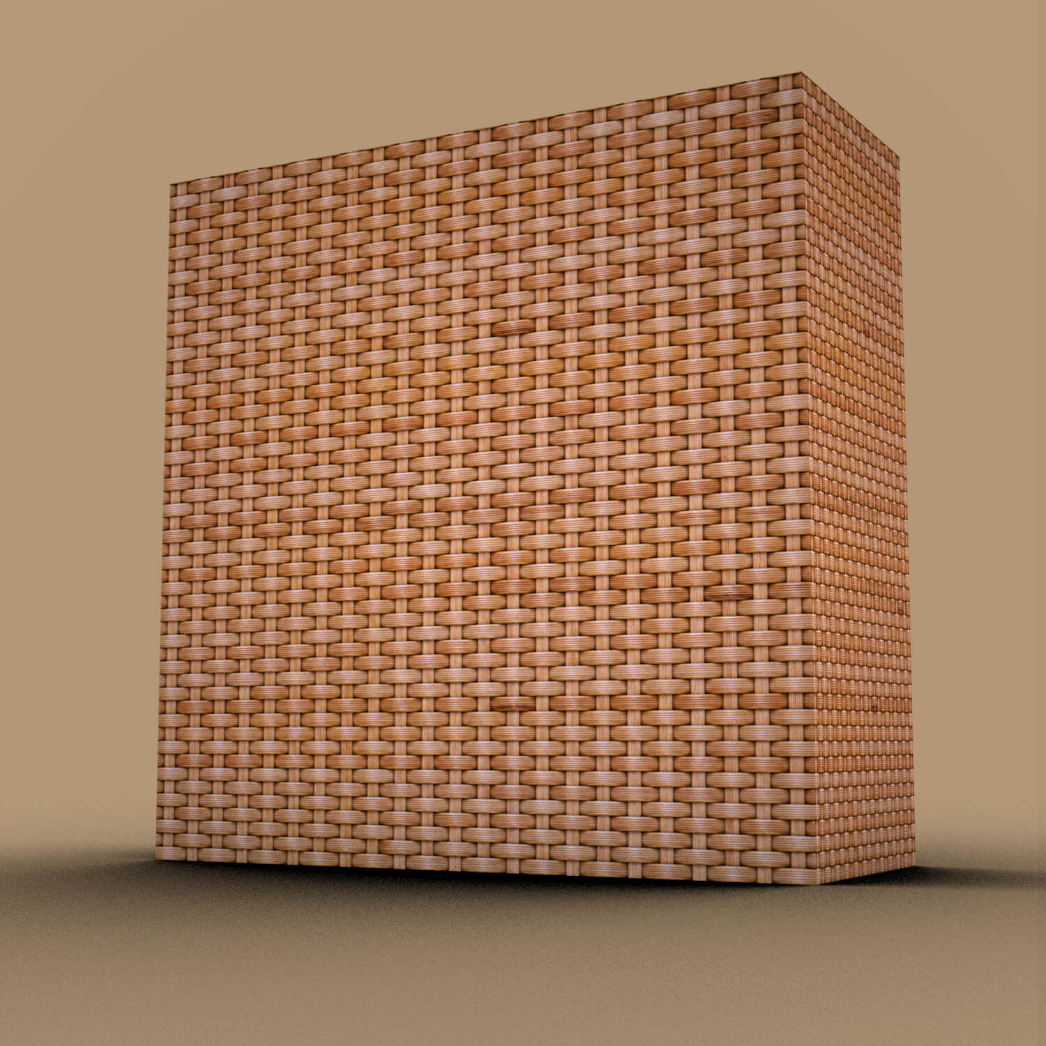 Woven Rattan Cane Texture Pack 3D Render, Digital Artwork by nerdadantes