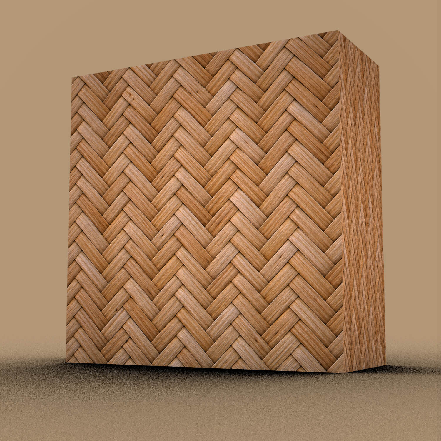 Woven Rattan Cane Texture Pack 3D Render, Digital Artwork by nerdadantes