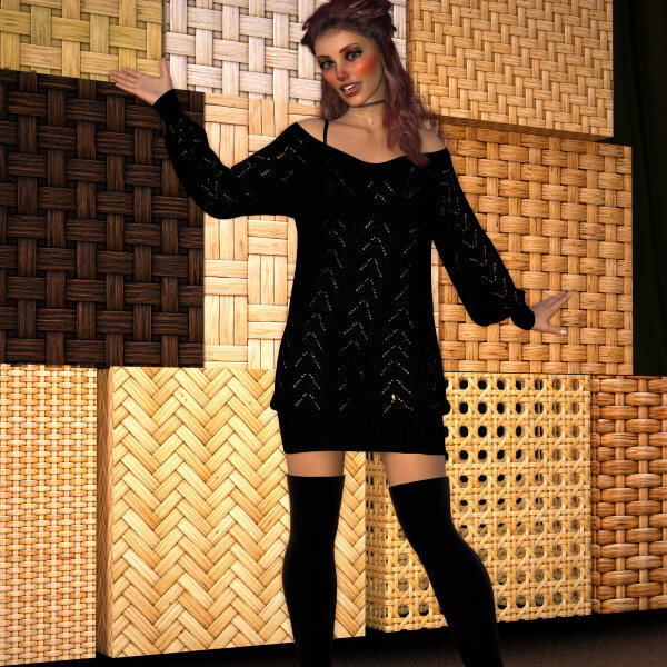 Woven Rattan Cane Texture Pack