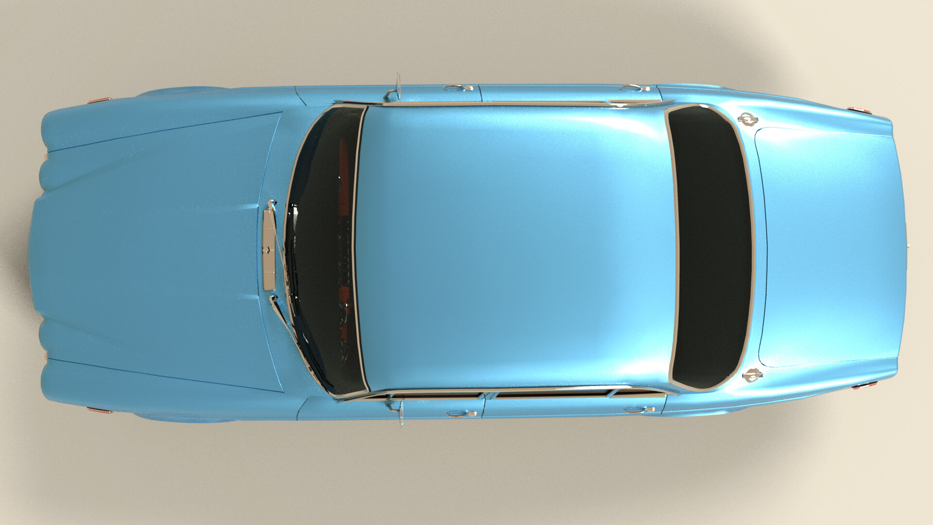 Jaguar XJ6 1971 for DAZ Studio Daz Content