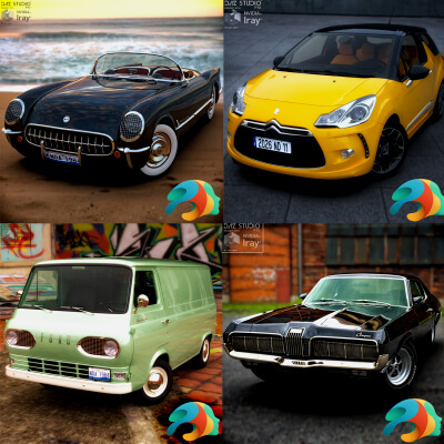 July Car Bundle Daz Content