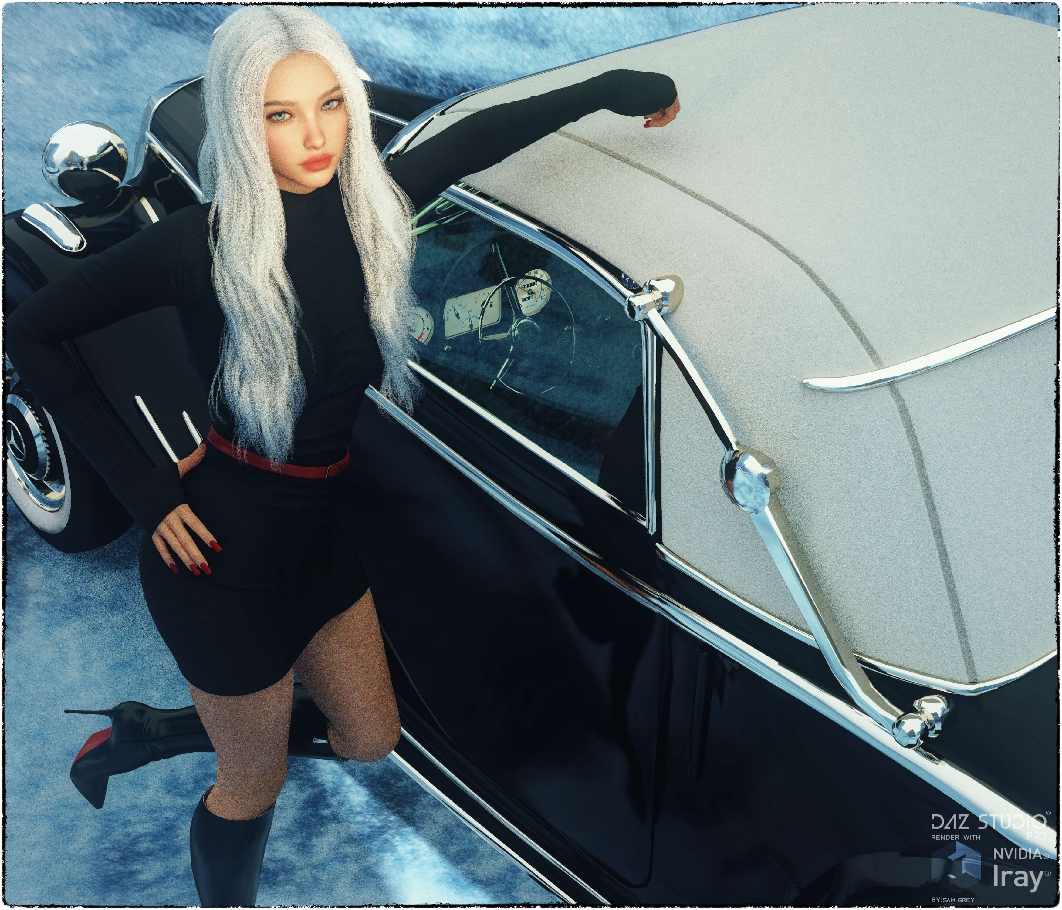 September Car Bundle for DAZ Studio Daz Content