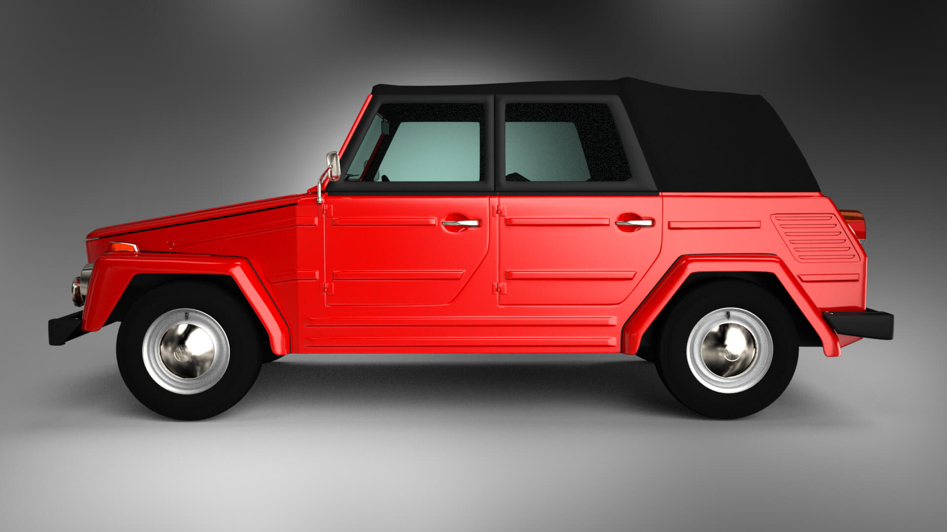 Volkswagen Thing 1973 for DAZ Studio Daz Content