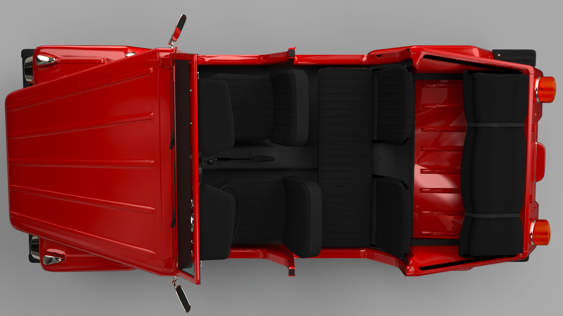 Volkswagen Thing 1973 for DAZ Studio Daz Content